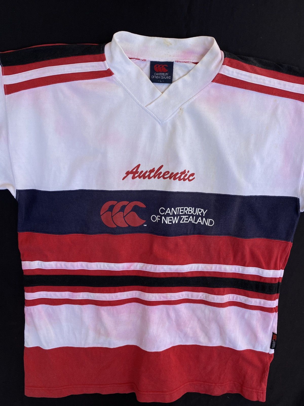 Canterbury of New Zealand Canterbury rugby shirt vintage Size US L / EU 52-54 / 3 - 3 Thumbnail