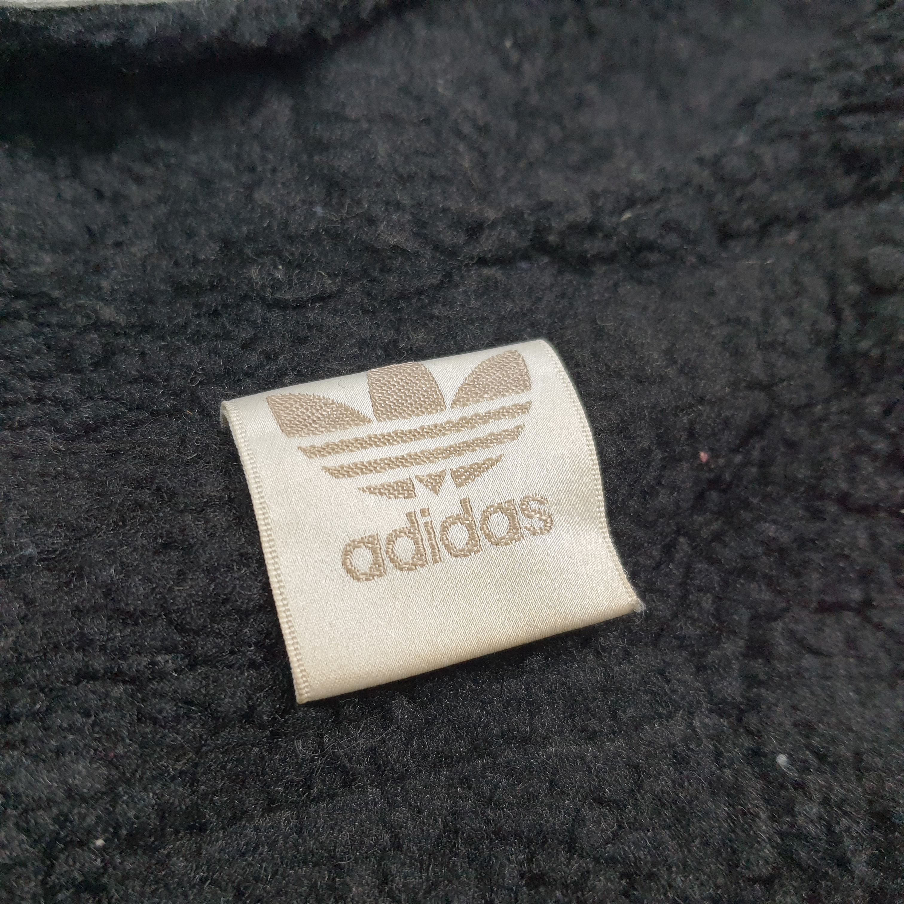 Adidas Vintage Rare 90s Adidas Big Logo Hoodie Adidas Zipper C282N9 Size US XL / EU 56 / 4 - 10 Thumbnail