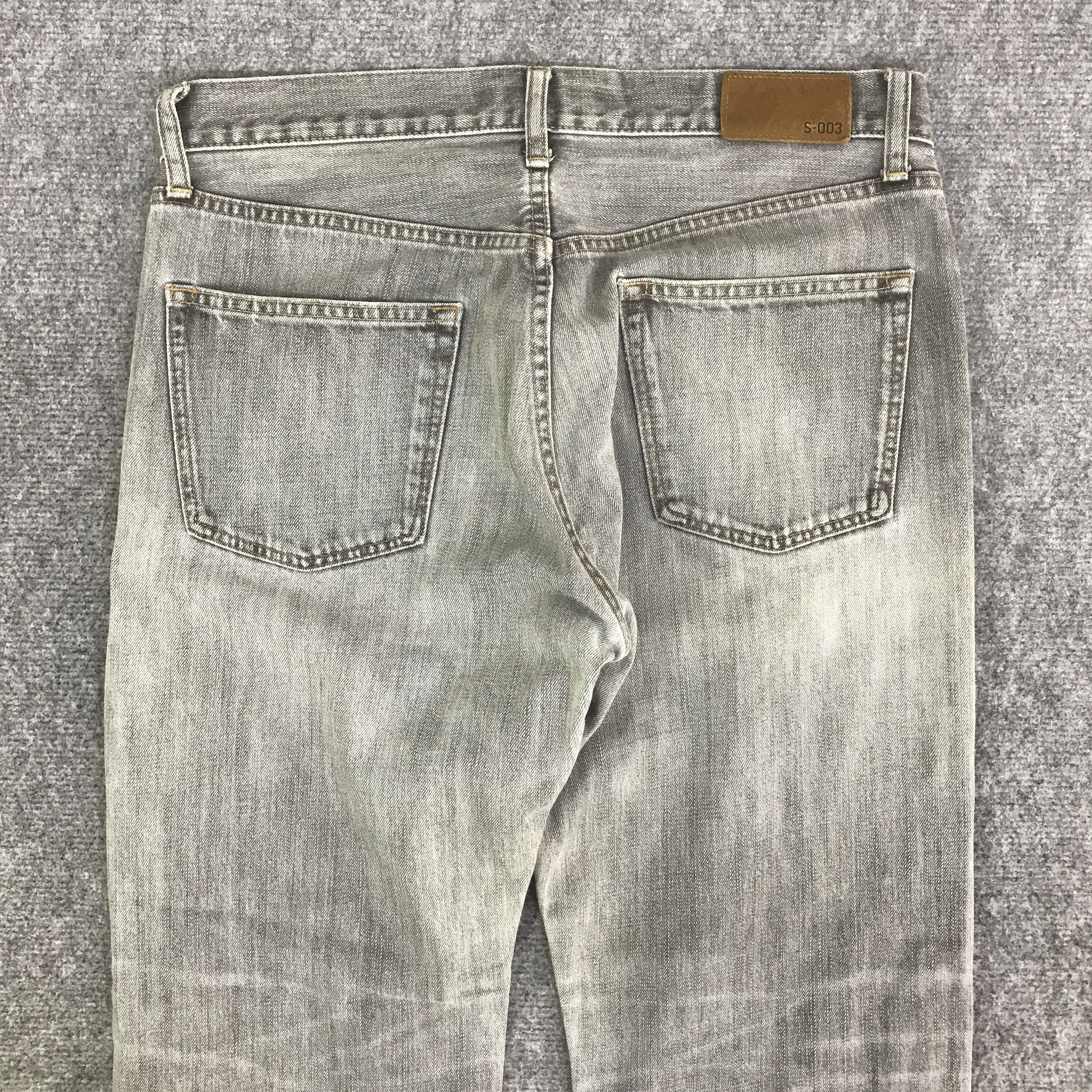 Japanese Brand BLACK DENIM JAPAN UNIQLO DISTRESSED DENIM K133B13 Size US 32 / EU 48 - 5 Thumbnail