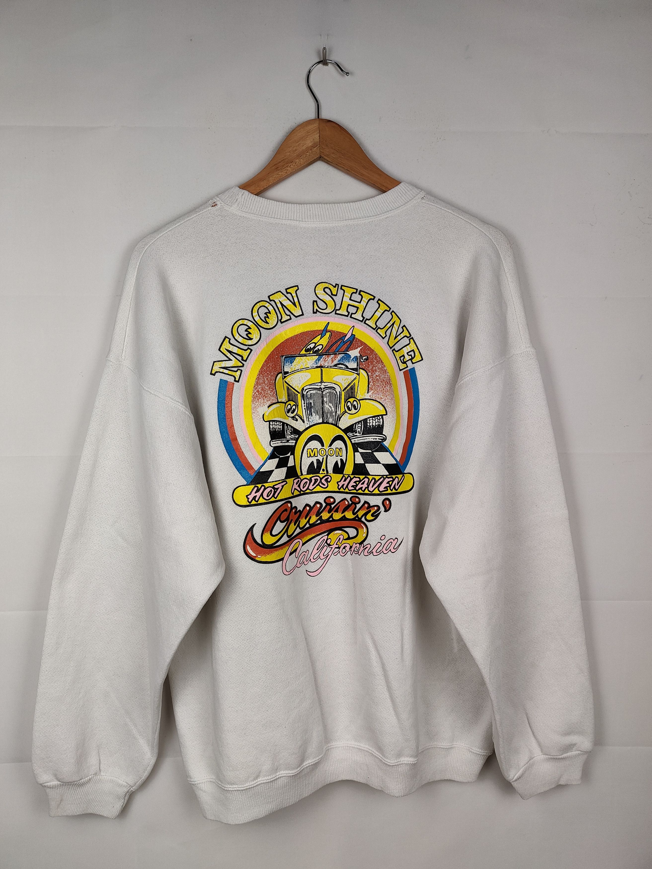 Vintage Rare Vintage Mooneyes Sweatshirt / Moonshine Size US L / EU 52-54 / 3 - 4 Thumbnail