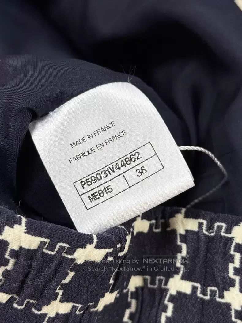 Chanel Chanel Plaid skirt Size 24" / US 00 / IT 34 - 6 Thumbnail