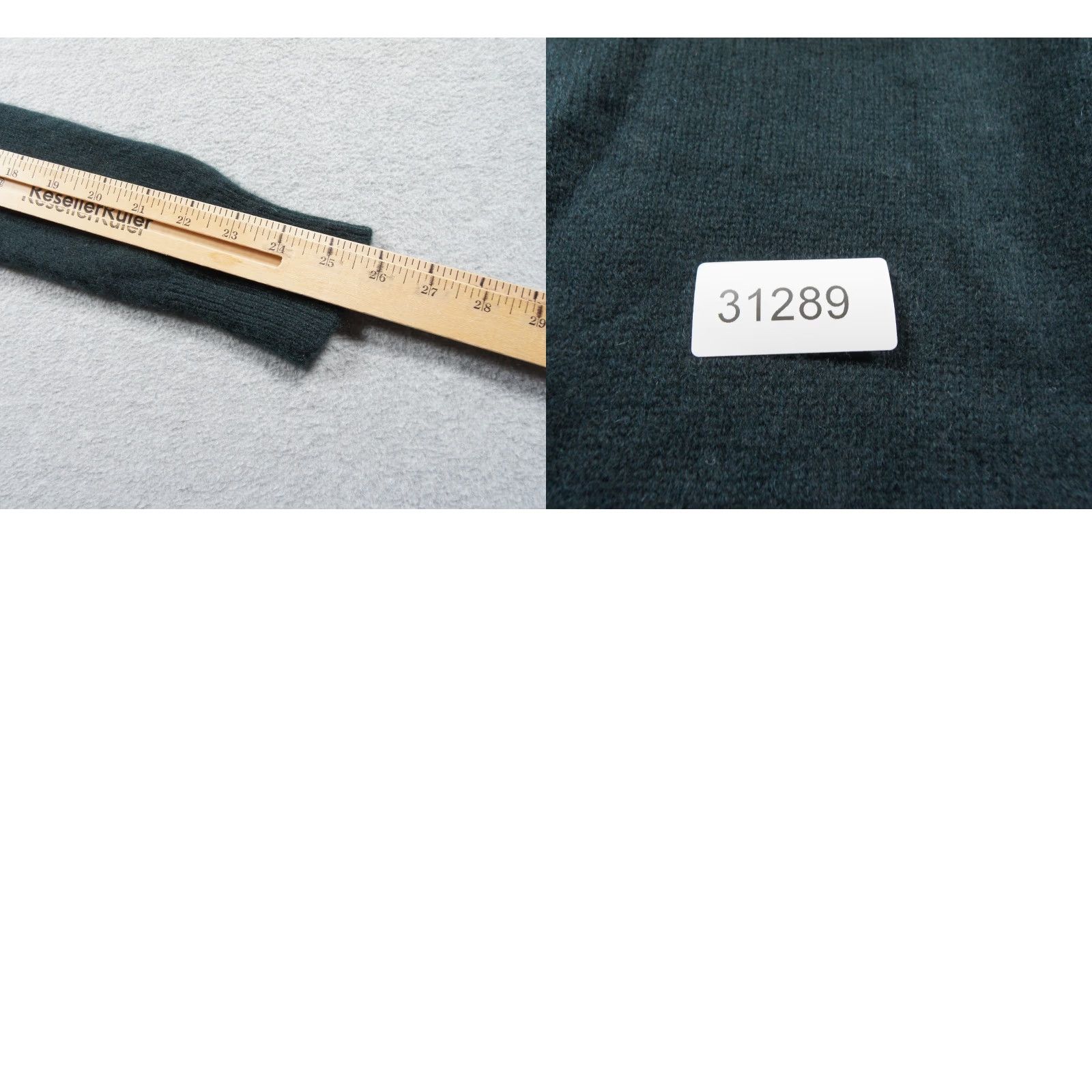 Bloomingdale's C by Bloomingdales Sweater Womens Small Green Cashmere 2Ply Knit Pullover Size S / US 4 / IT 40 - 8 Thumbnail
