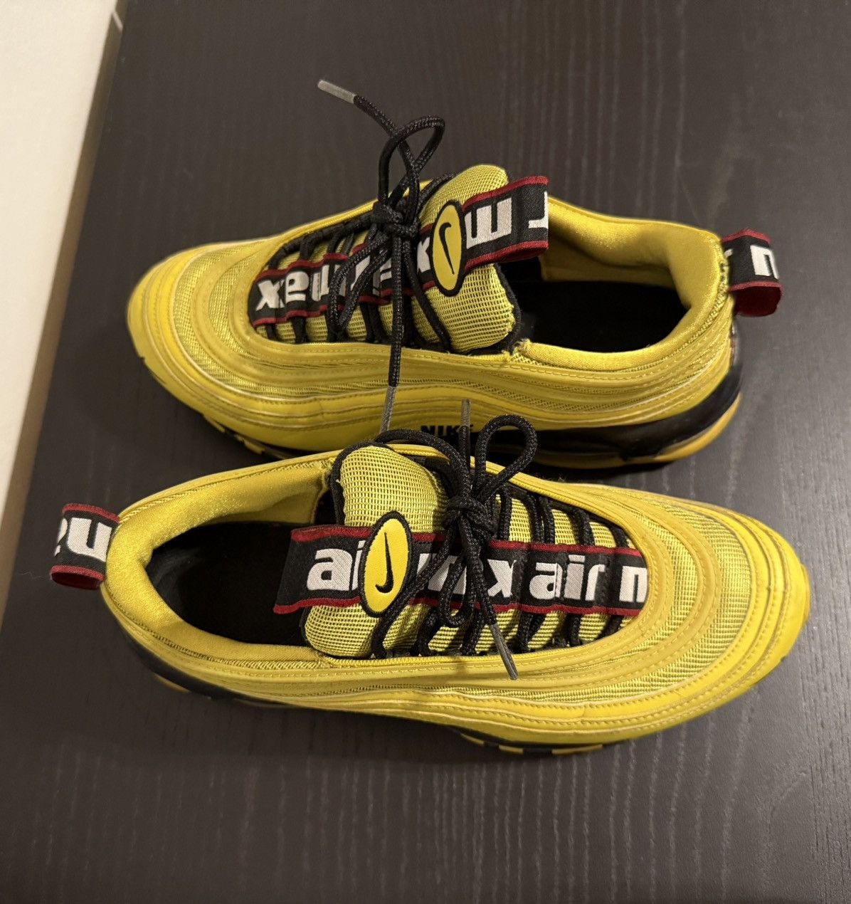 Nike Nike Air Max 97 Prm Bright Citron Av8368-700 Size US 8.5 / EU 41-42 - 7 Thumbnail