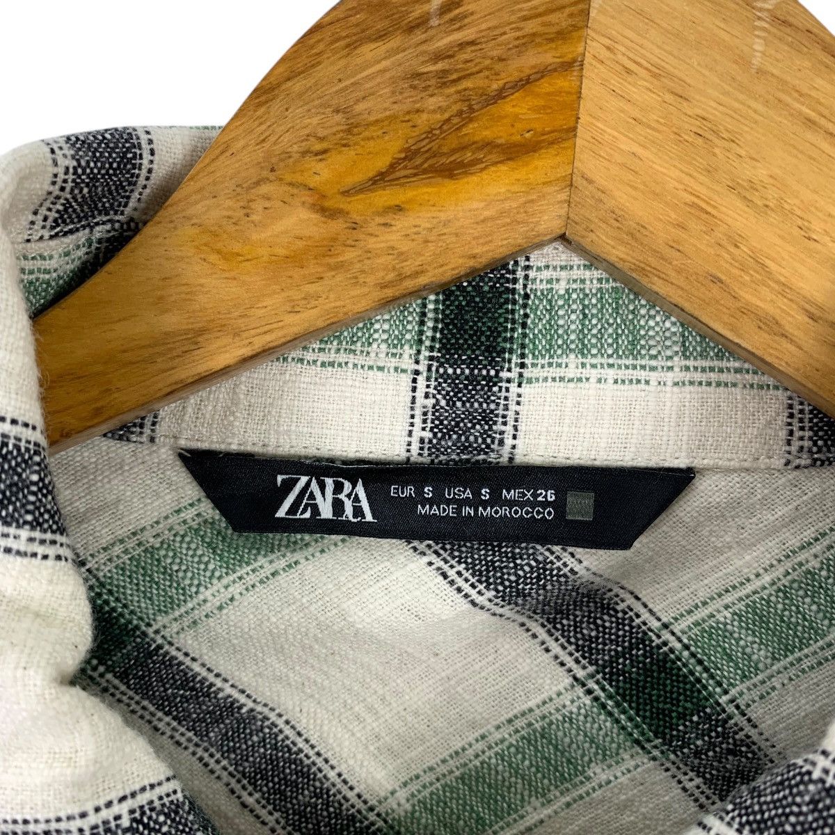 Zara ZARA Casualwear Designer Checkered Tartan Double Pocket Shir Size US S / EU 44-46 / 1 - 6 Thumbnail
