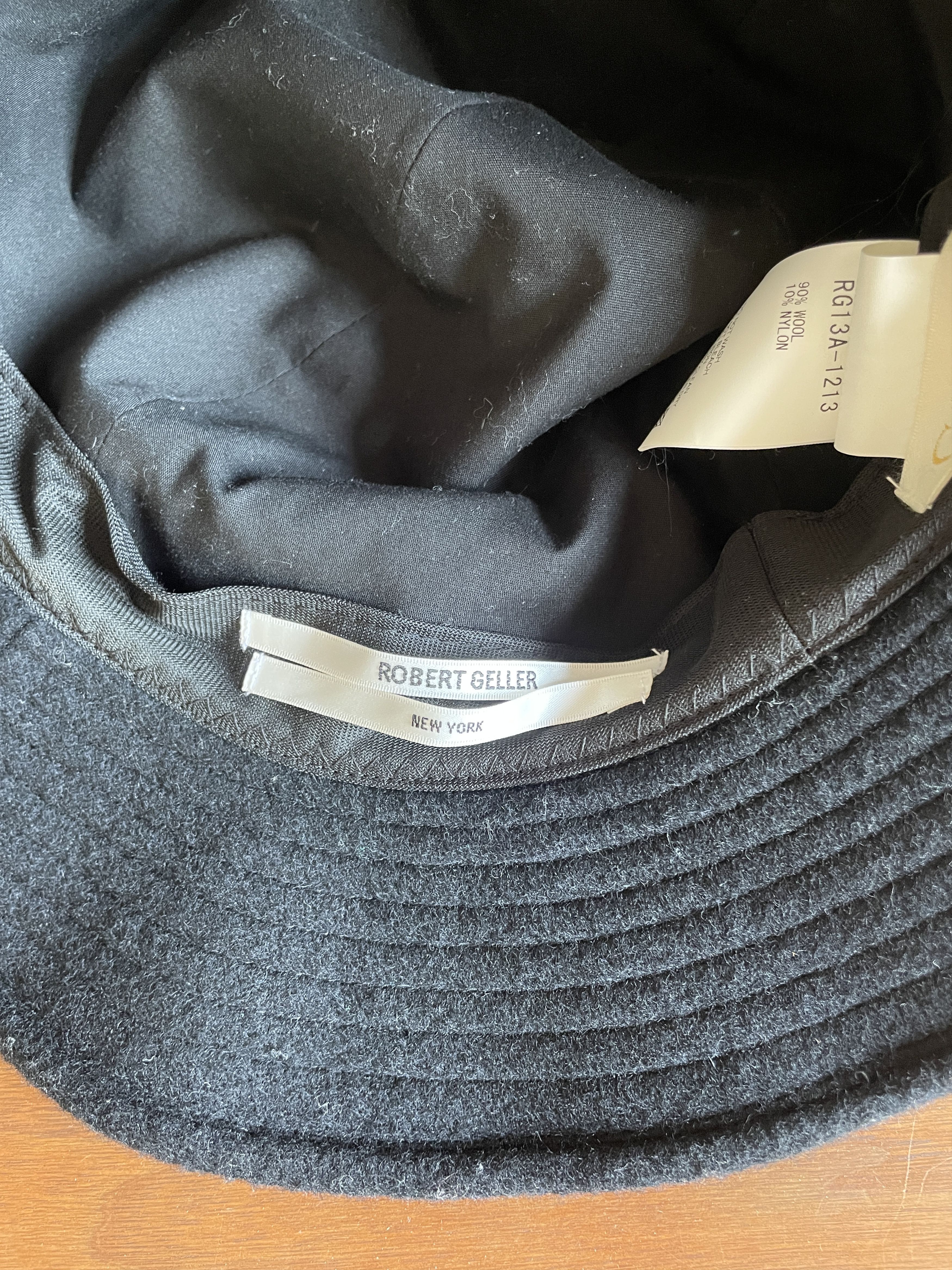 Robert Geller FW13 Robert Geller Hat, Wool/Nylon, Size 59 Size ONE SIZE - 5 Thumbnail