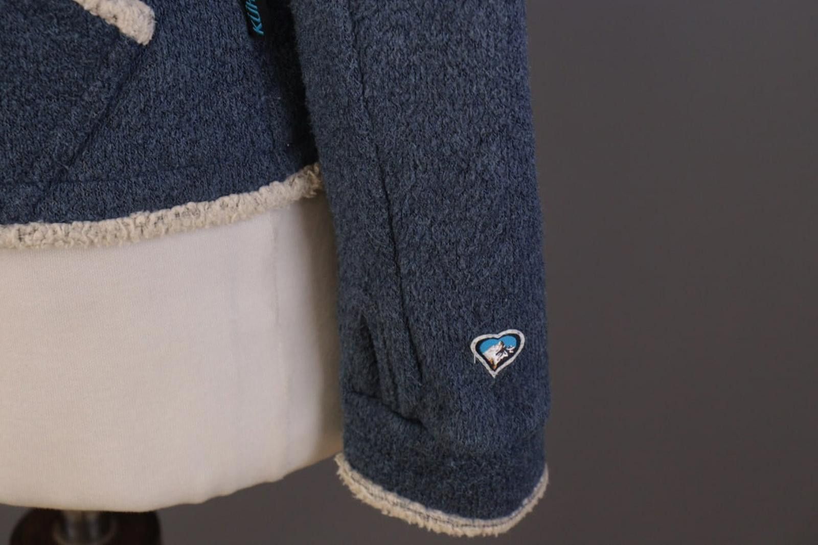 Kuhl Kuhl Blue Alfpaca Fleece Full Zip Hooded Fur Jacket Size S Size S / US 4 / IT 40 - 8 Thumbnail