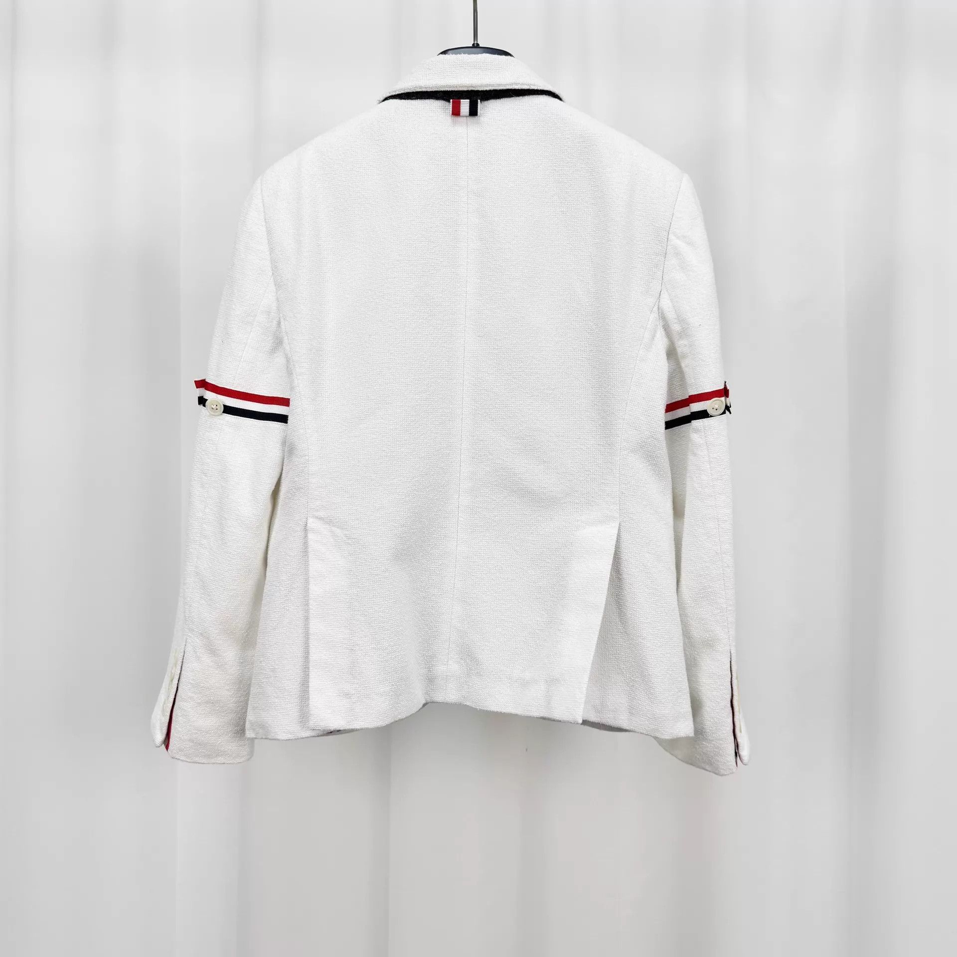Thom Browne TB Double Armband Color Stripe Blazer 38 98 New Size XS / US 0-2 / IT 36-38 - 2 Thumbnail
