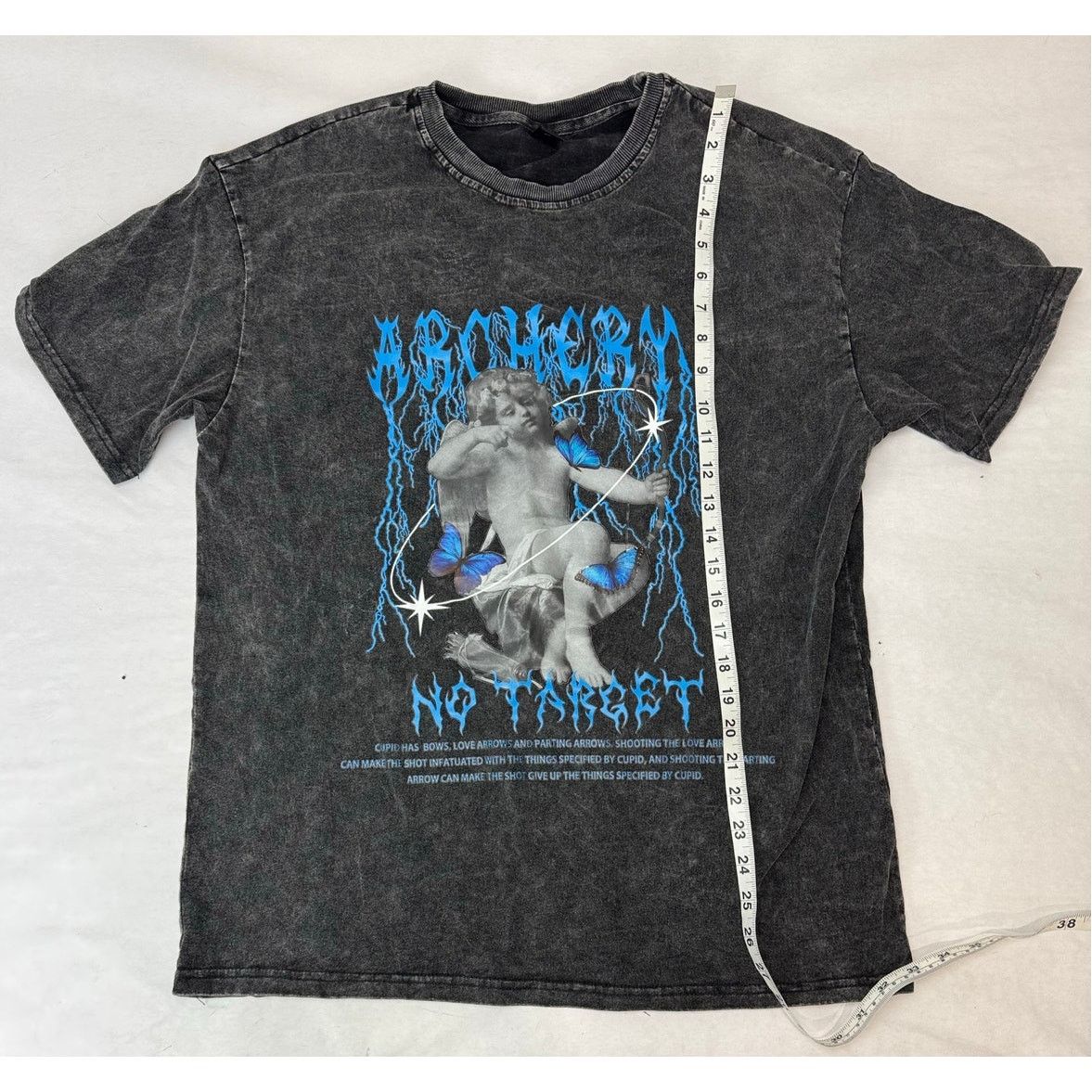 Other Romwe Our Street Life Graphic Tee Archery Cupid Medium Size US M / EU 48-50 / 2 - 4 Thumbnail
