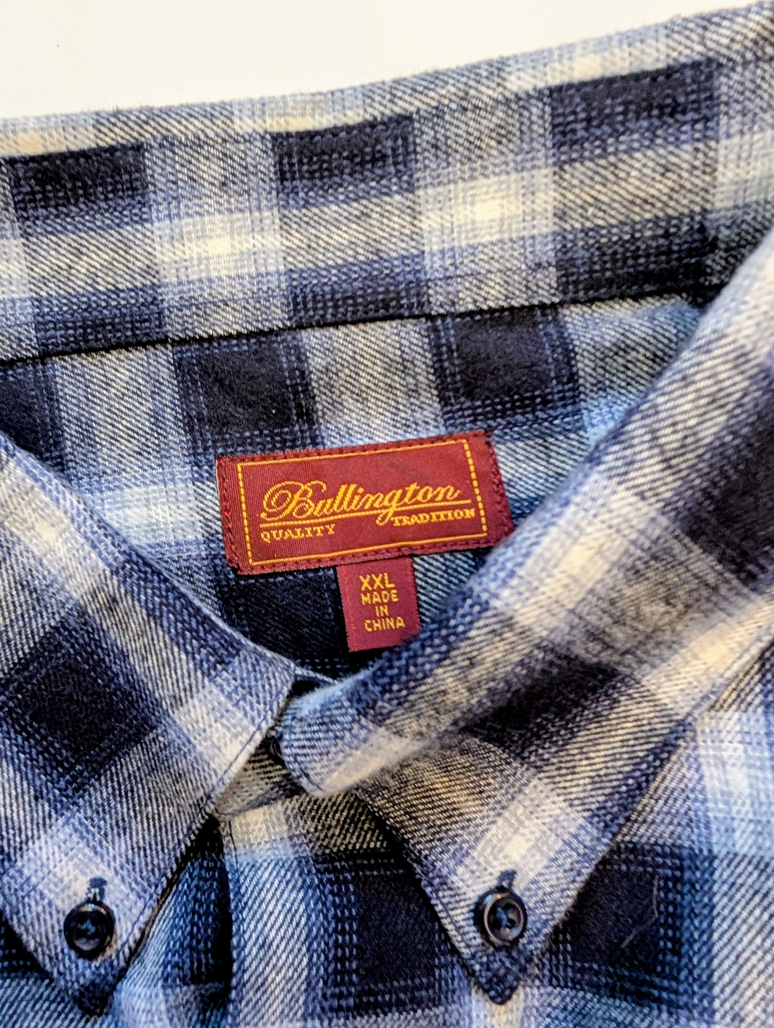 Other Bullington Brushed Cotton Blend Flannel - XXL - Navy Size US XXL / EU 58 / 5 - 2 Thumbnail