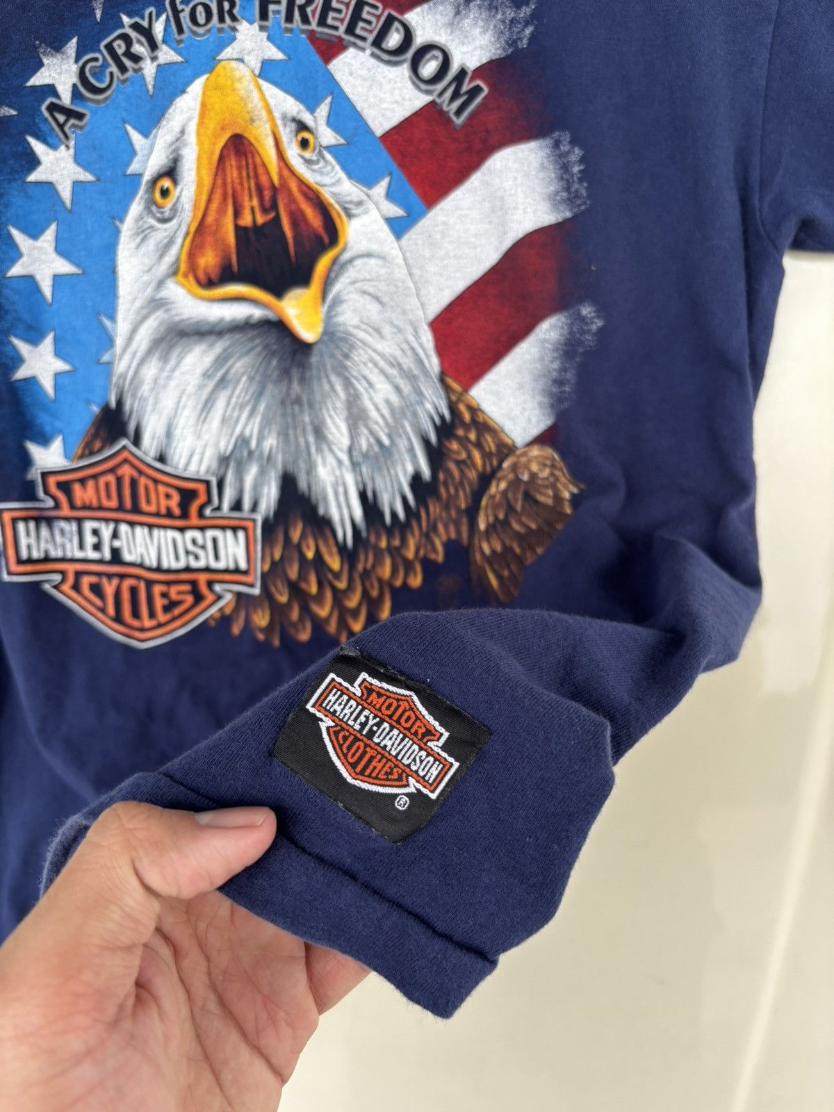 Vintage Vintage 1996 Harley Davidson Atlanta Olympics Size US M / EU 48-50 / 2 - 5 Thumbnail