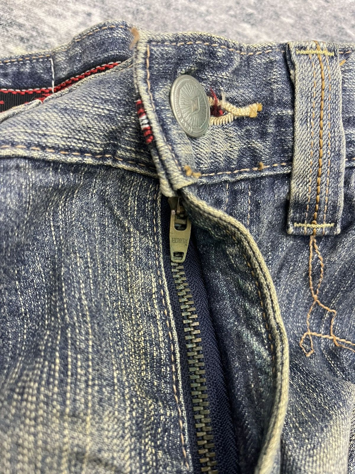 Edwin Edwin XV Baggy faded blue denim s6 Size US 32 / EU 48 - 6 Thumbnail
