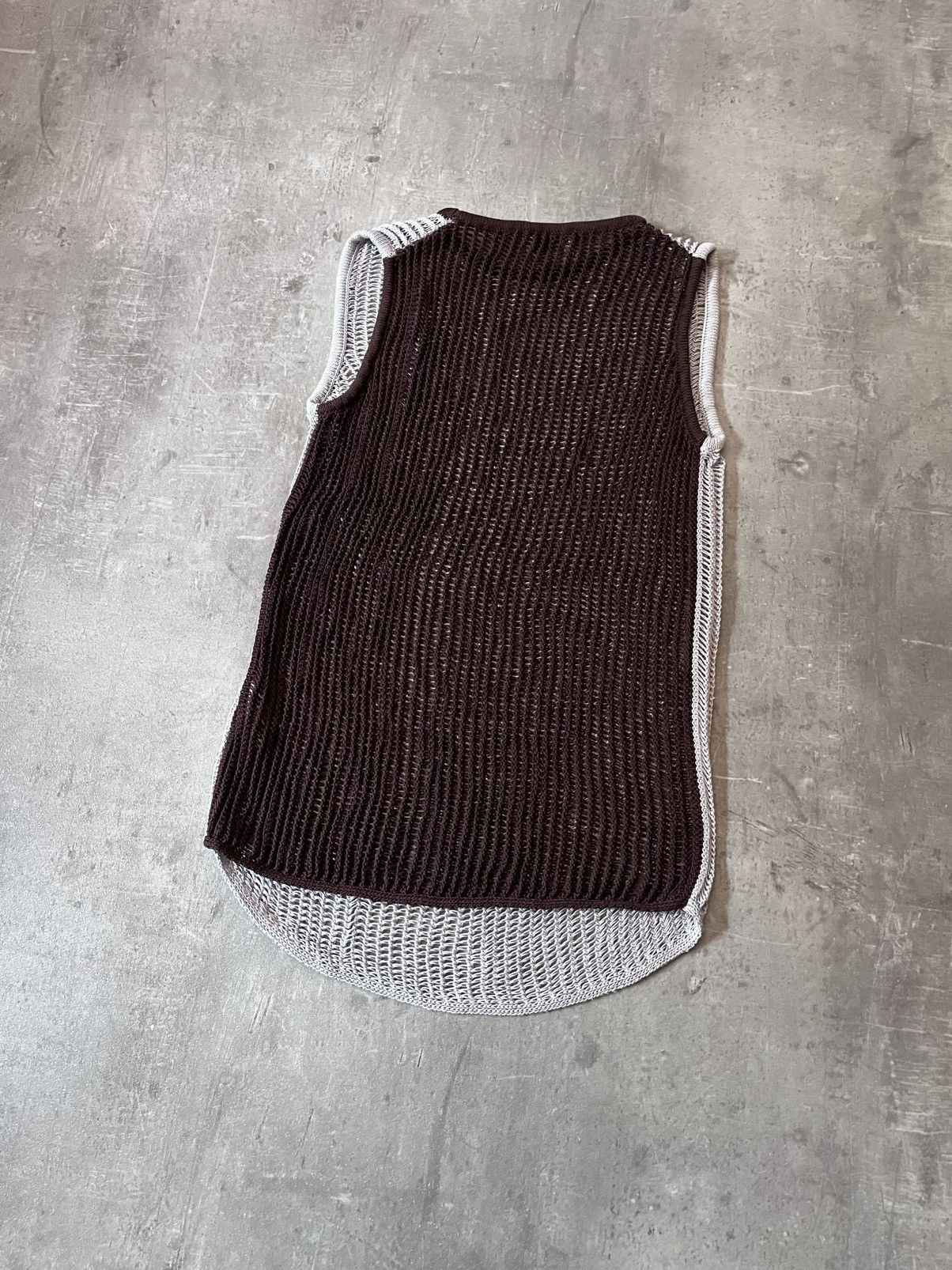 Acne Studios Acne Studios S/S 17 Kan Cotton tank top crochet Size US XS / EU 42 / 0 - 5 Thumbnail