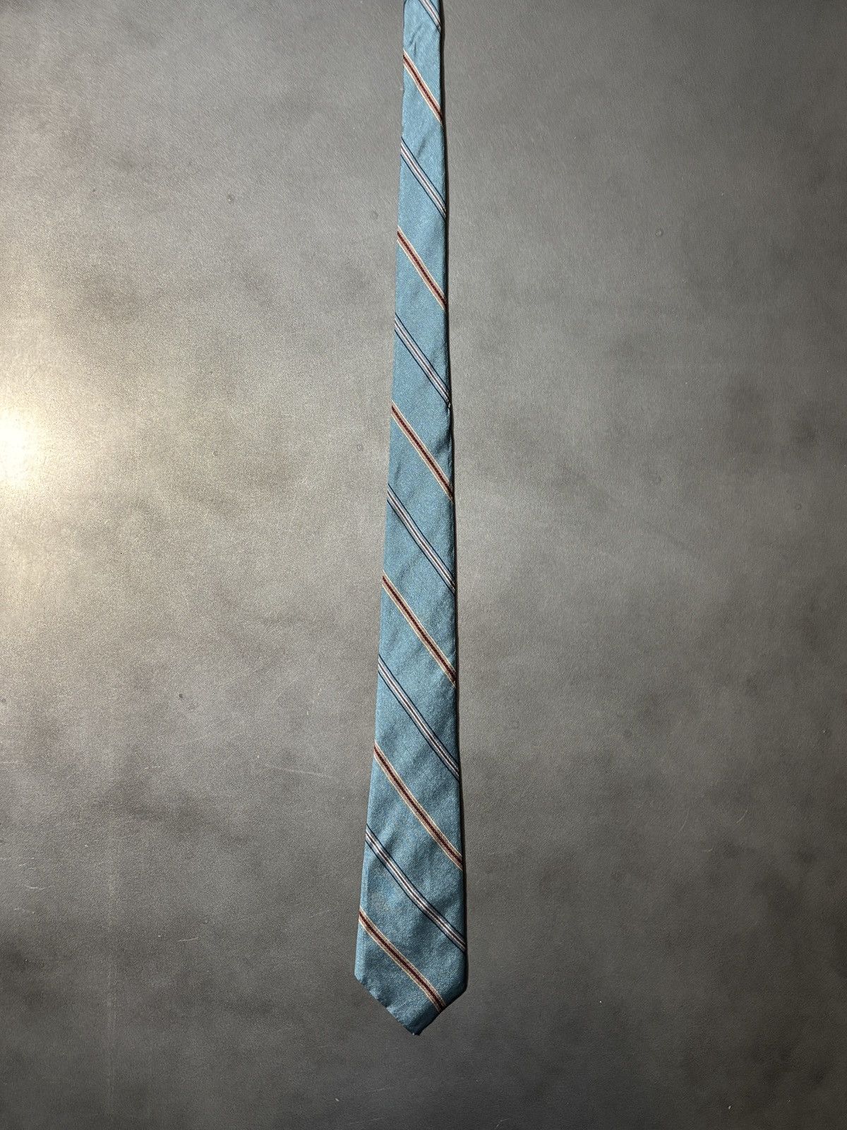 Yves Saint Laurent 1970s Yves Saint Laurent Silk Tie 80s Vintage YSL Necktie Size ONE SIZE - 2 Thumbnail