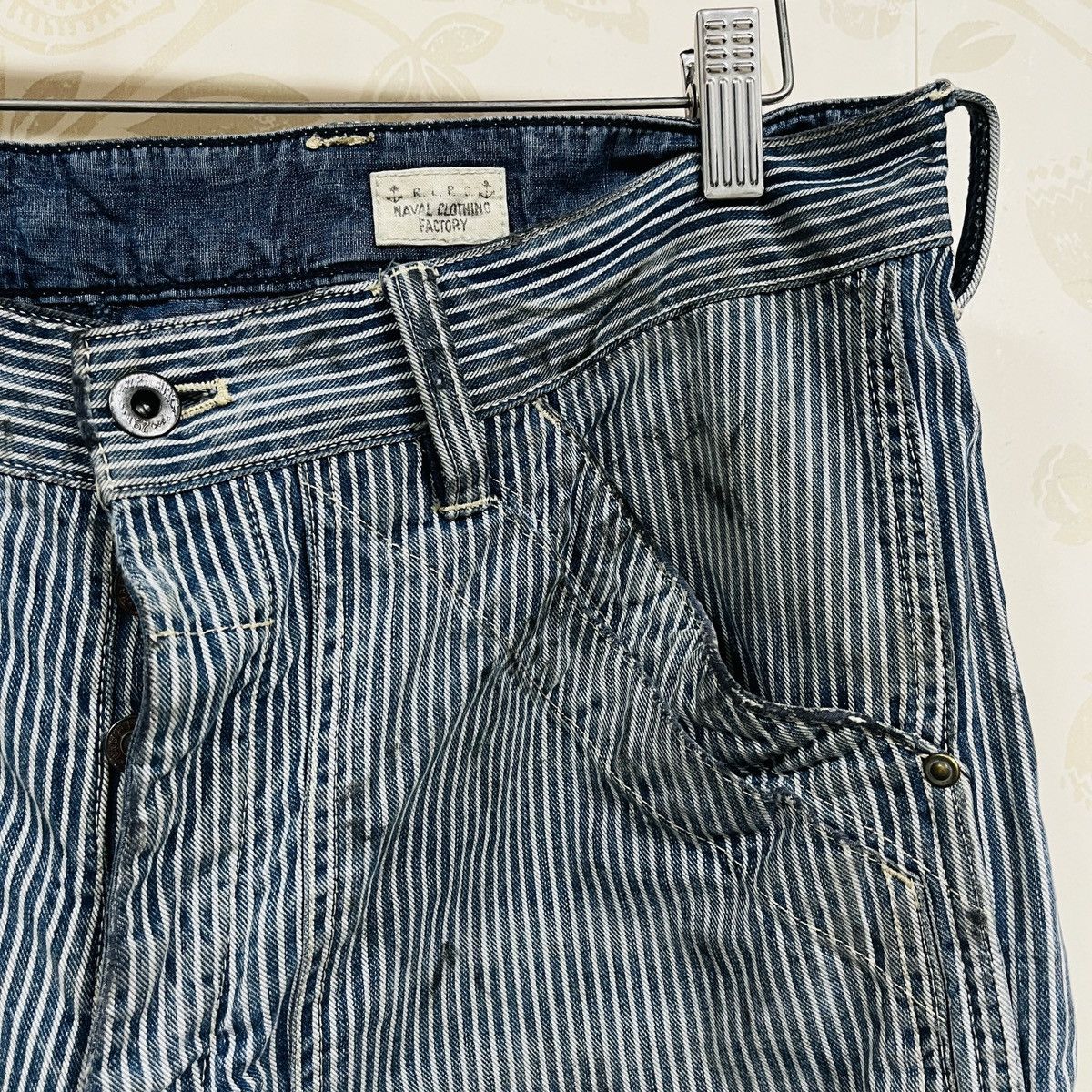 Ralph Lauren Vintage 1980s Ralph Lauren Hickory Workers Pants Size US 32 / EU 48 - 7 Thumbnail