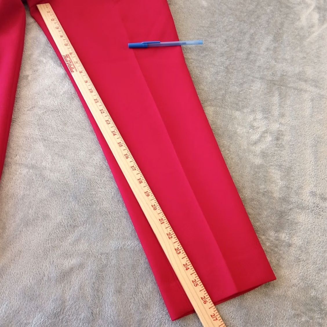 Talbots 2. Keep exact spelling and capitalization from original (Talbots Hampshire Ankle Pants Womens Size 6P Red 31x26.5 Mid Rise Pockets) Size 28" / US 6 / IT 42 - 5 Thumbnail