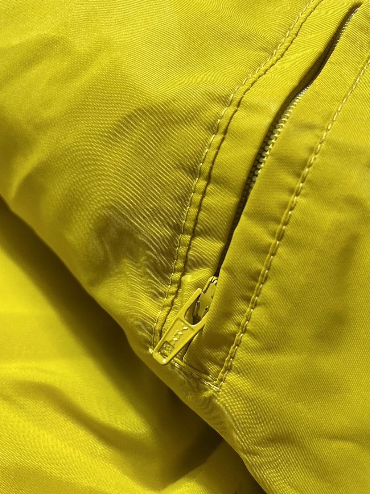 Nike Crazy Vintage 90's Nike Down Puffer Jacket Big Swoosh Drill Size US XL / EU 56 / 4 - 13 Thumbnail