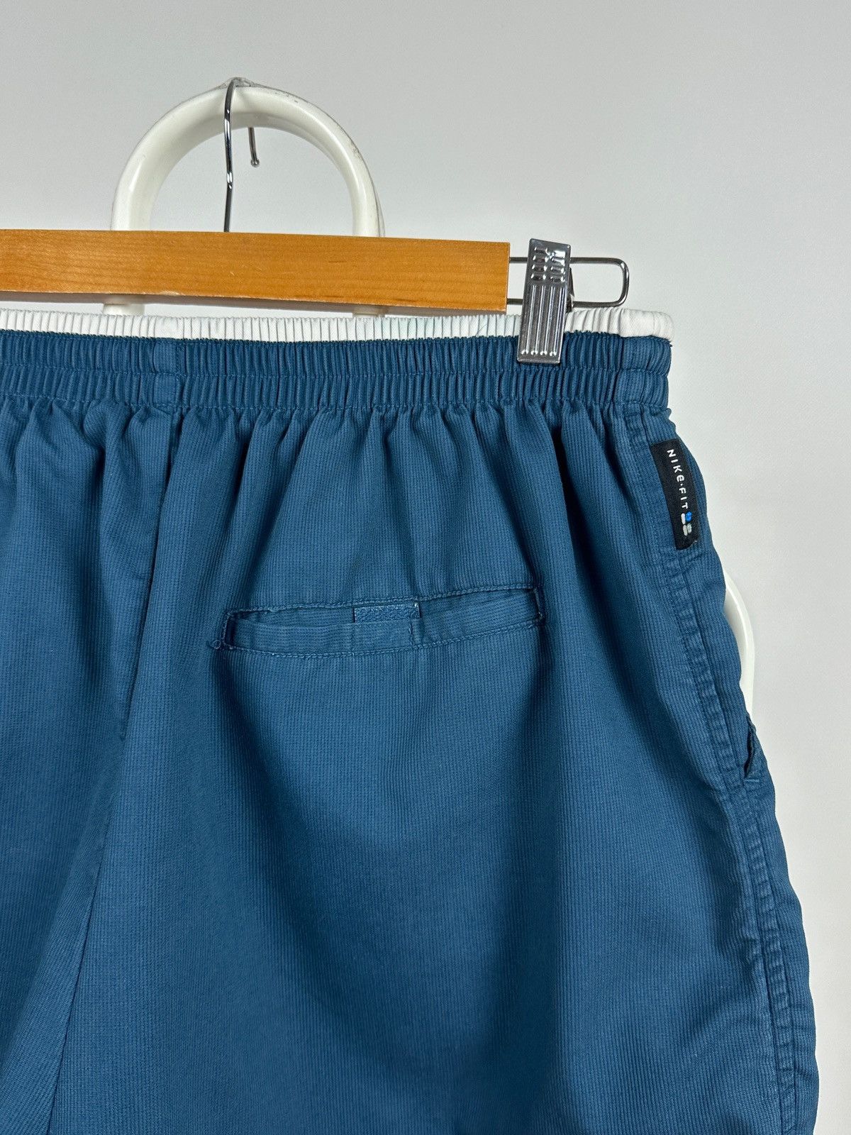 Nike 90s Vintage Nike Tennis Court Navy Shorts Andre Agassi Size US 32 / EU 48 - 11 Thumbnail