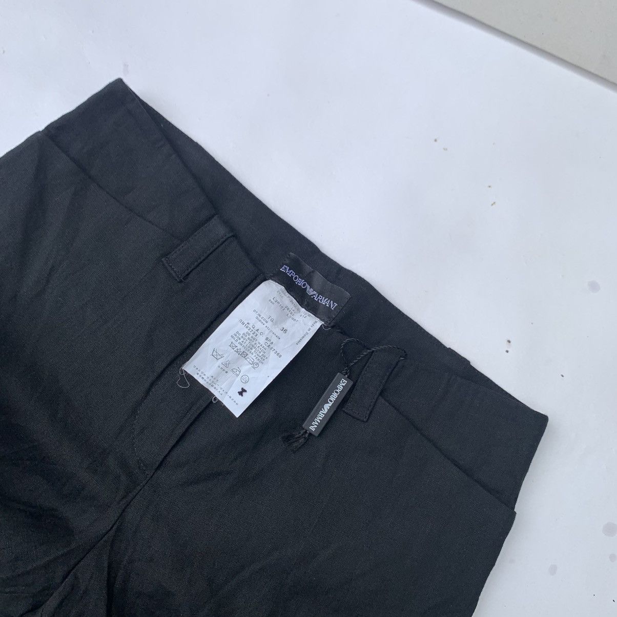 Designer × Emporio Armani Emporio Armani High Rise Pants Womens Size 25" / US 0 / IT 36 - 1 Thumbnail
