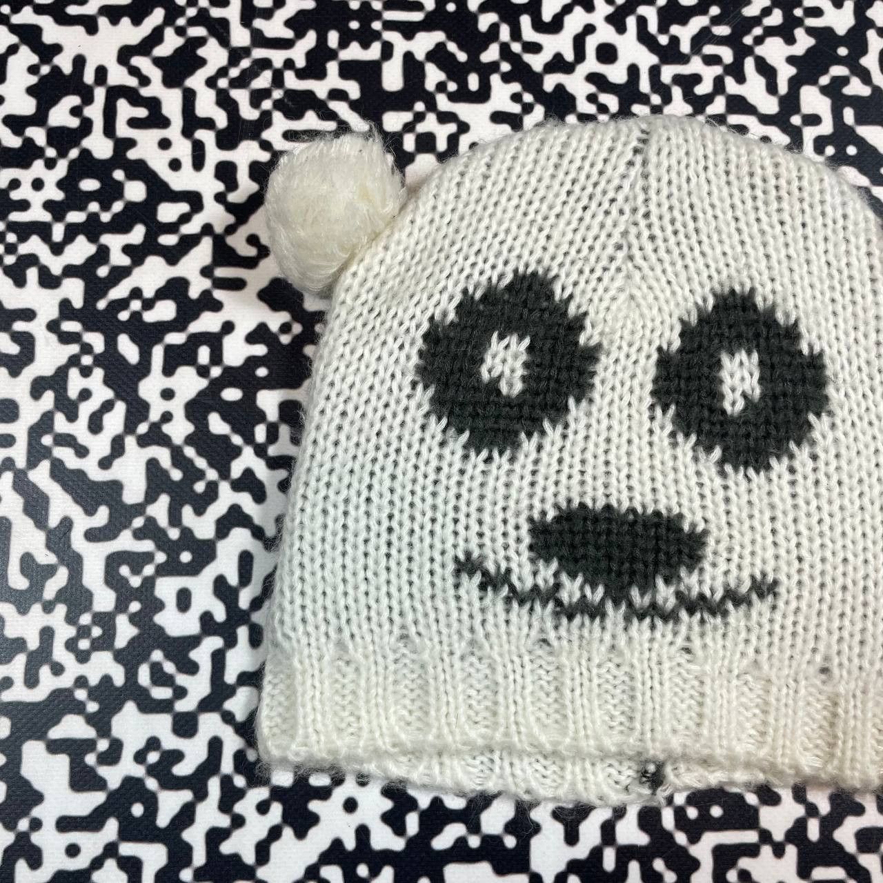 Vintage Vintage Y2K Panda Face Animal Japanese Style Beanie Hat Size ONE SIZE - 3 Thumbnail