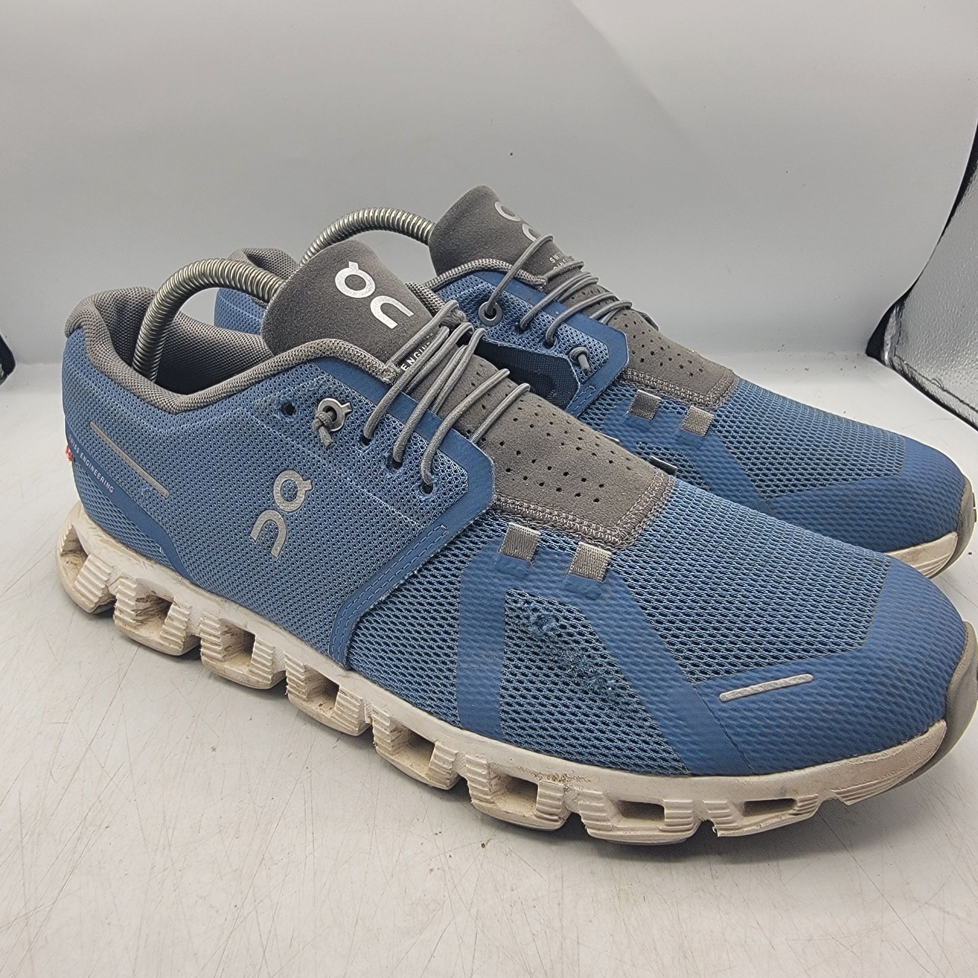 On On Cloud 5 Mens 10.5 Blue Stellar Eclipse Athletic Shoes Run Size US 10.5 / EU 43-44 - 1 Thumbnail