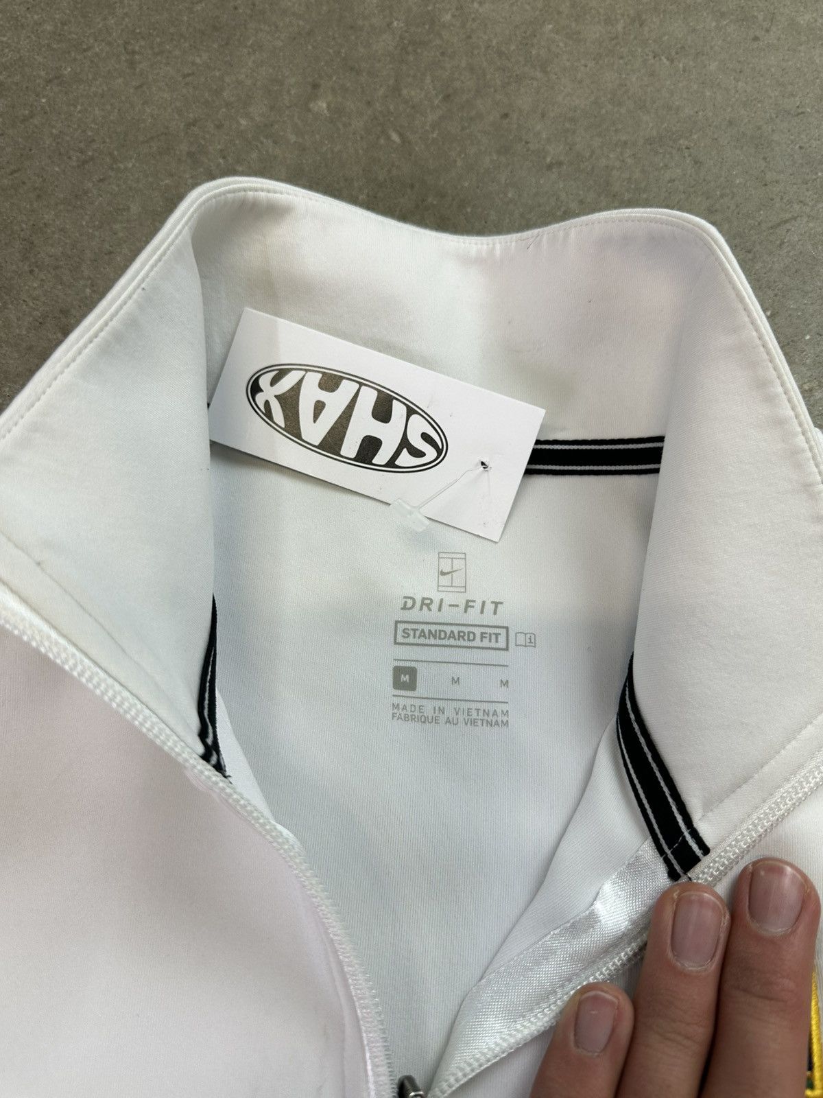 Nike Nike Zip Up Track Jacket Tennis Court Challenge Cropped S/M Size US S / EU 44-46 / 1 - 3 Thumbnail