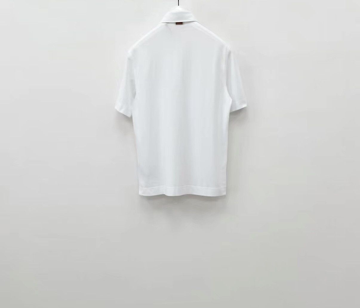 Z Zegna ZEGNA 100% Cotton Short Sleeve Polo Shirt J30 Size US M / EU 48-50 / 2 - 5 Thumbnail