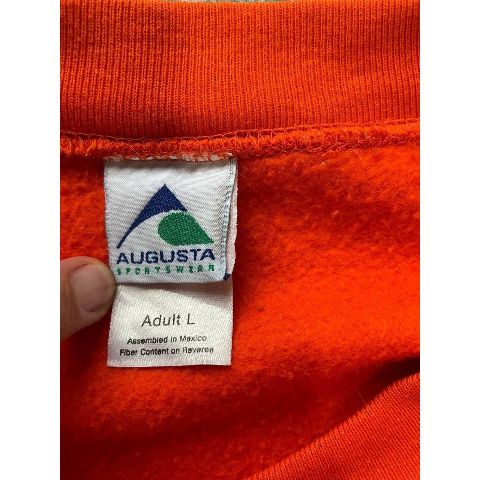 Vintage Vintage Augusta Westlake Bulldogs Orange Sweatshirt Adult L Size US L / EU 52-54 / 3 - 7 Thumbnail