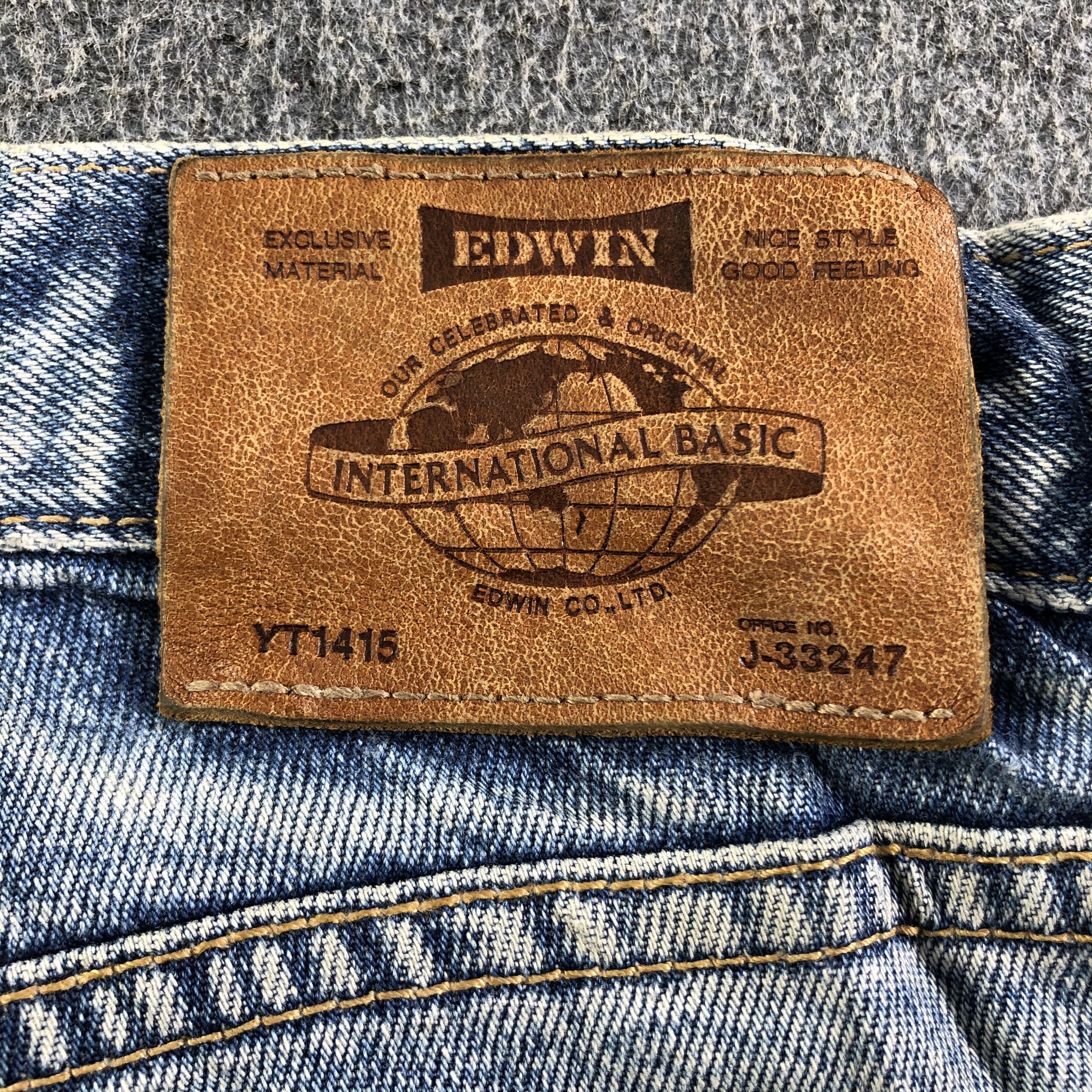Edwin Vintage Blue Wash Edwin Jeans-J3652 Size US 33 - 5 Thumbnail