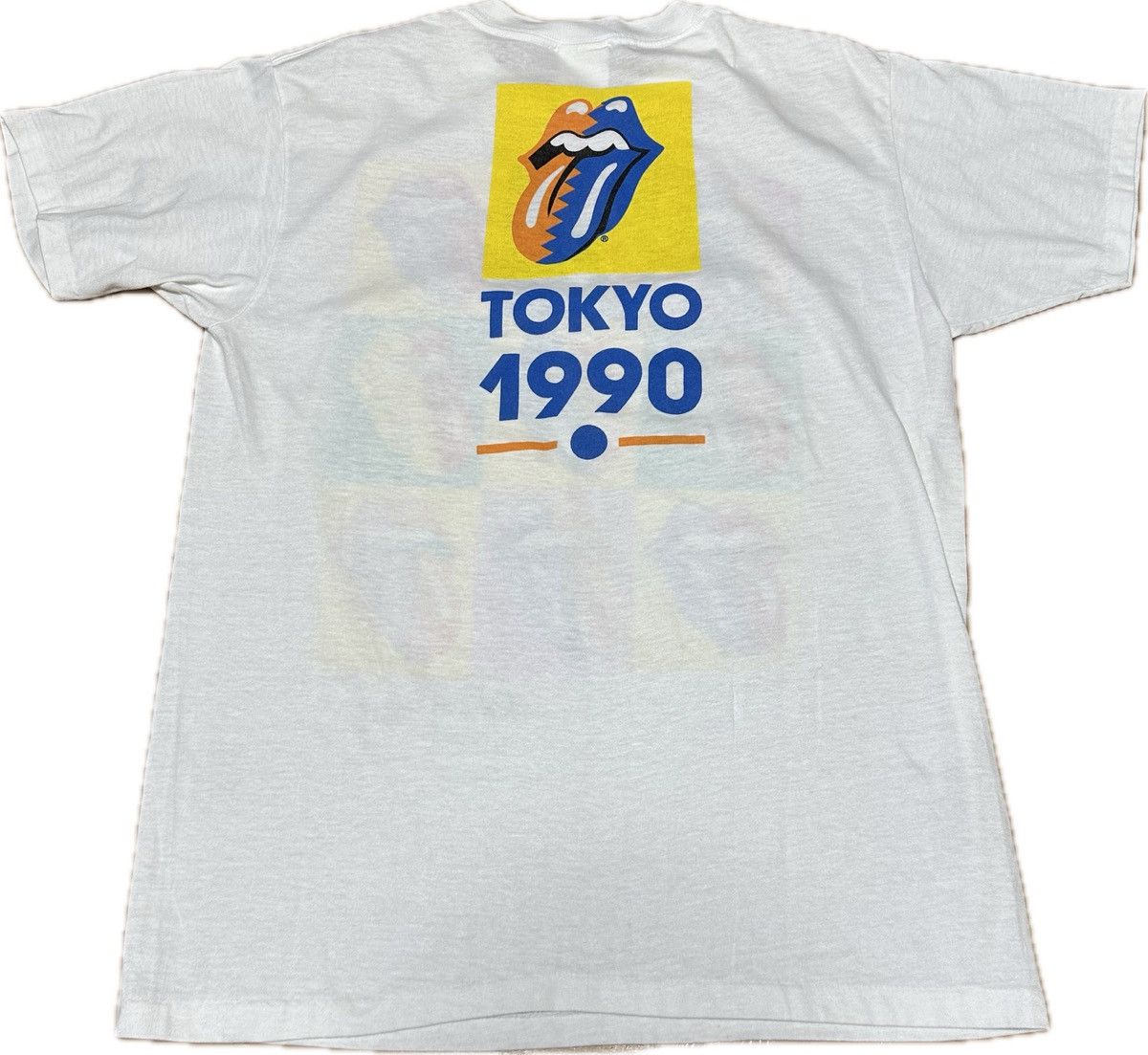 Band Tees × Vintage vintage rolling stones 1990 XL steel wheels tour tee Size US XL / EU 56 / 4 - 2 Thumbnail