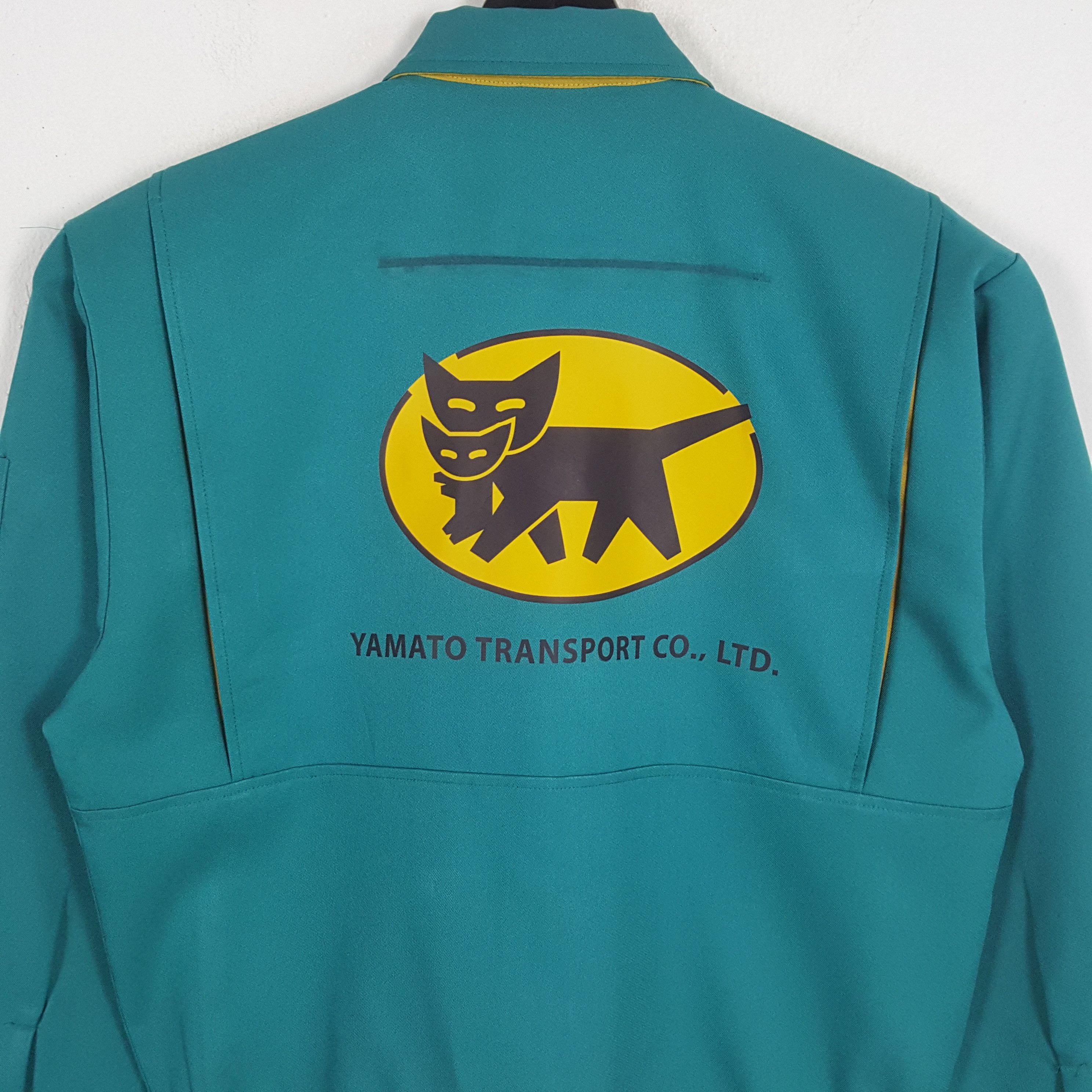 Japanese Brand × Vintage YAMATO TRANSPORT Japanese Workwear Style Custom Art Jacket Size US M / EU 48-50 / 2 - 2 Thumbnail