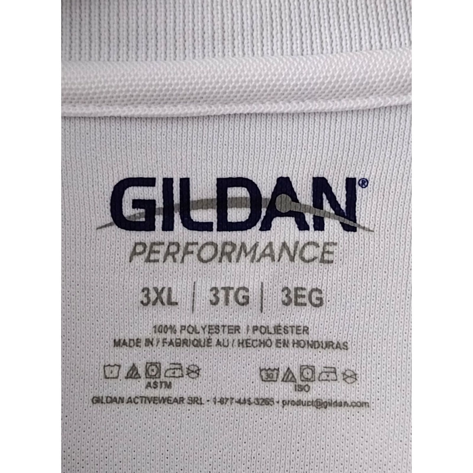 Gildan Gildan Ultra Blend Polo Shirt 3 Button Short Sleeve Men 3XL White Size US XXL / EU 58 / 5 - 6 Thumbnail