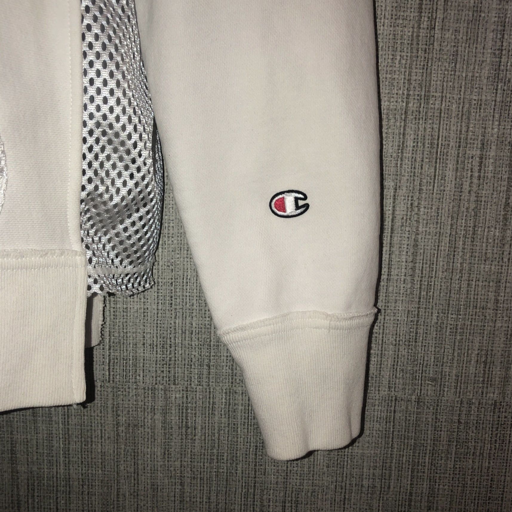 Champion Champion Reverse Weave Hoodie Mens S White Size US S / EU 44-46 / 1 - 4 Thumbnail
