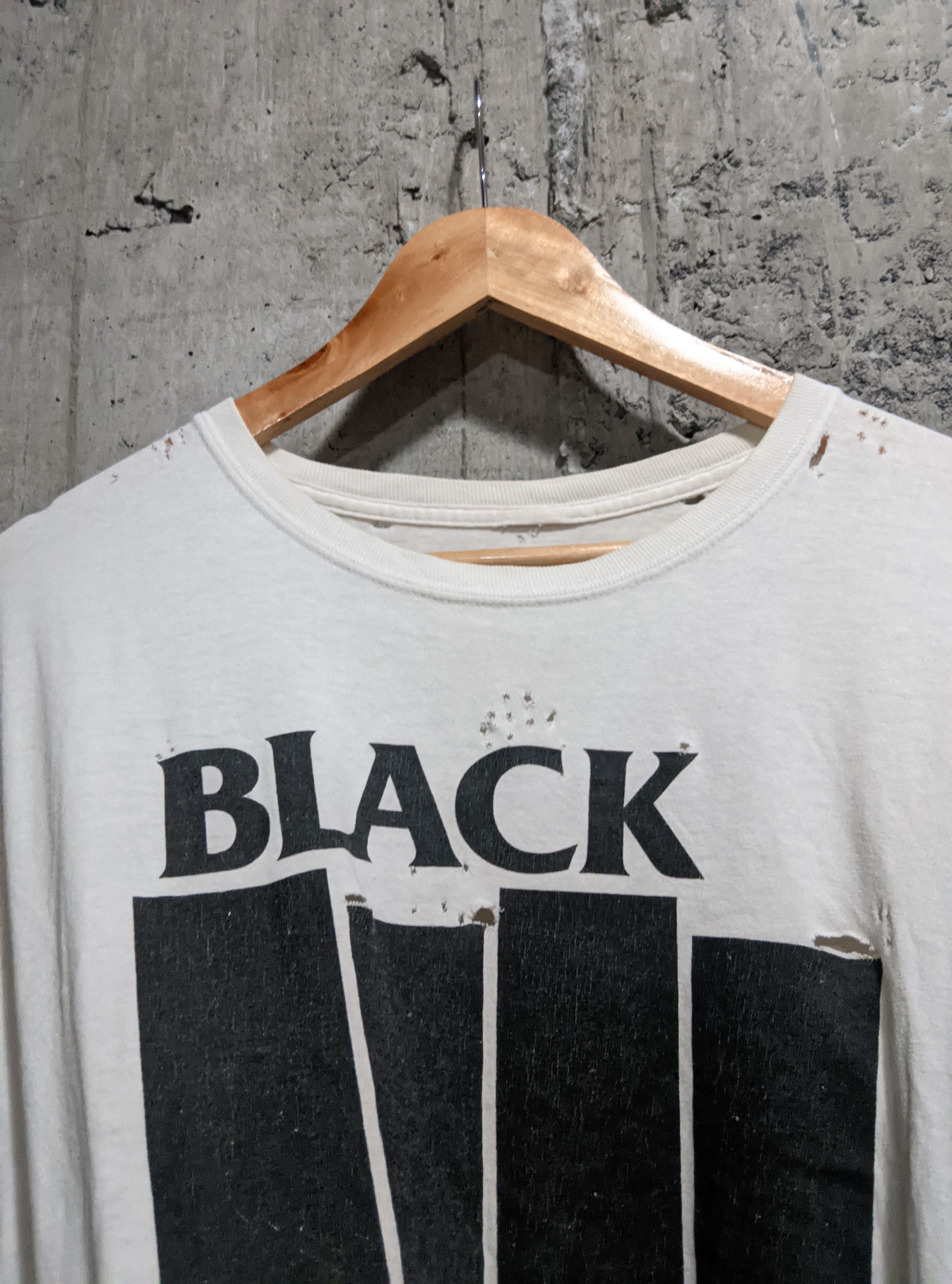 Band Tees Vintage 2000s blackflag punk thrashed distressed erd Size US XL / EU 56 / 4 - 9 Thumbnail