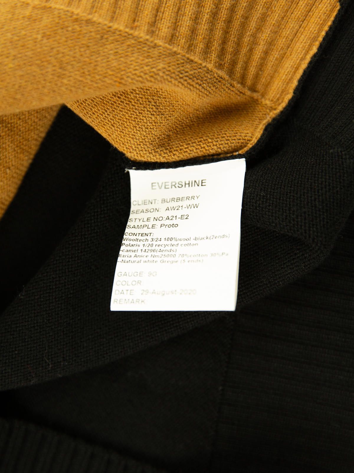 Burberry Burberry Mens Knit-Nylon Hybrid Zip Hoodie Small Black Size US S / EU 44-46 / 1 - 7 Thumbnail