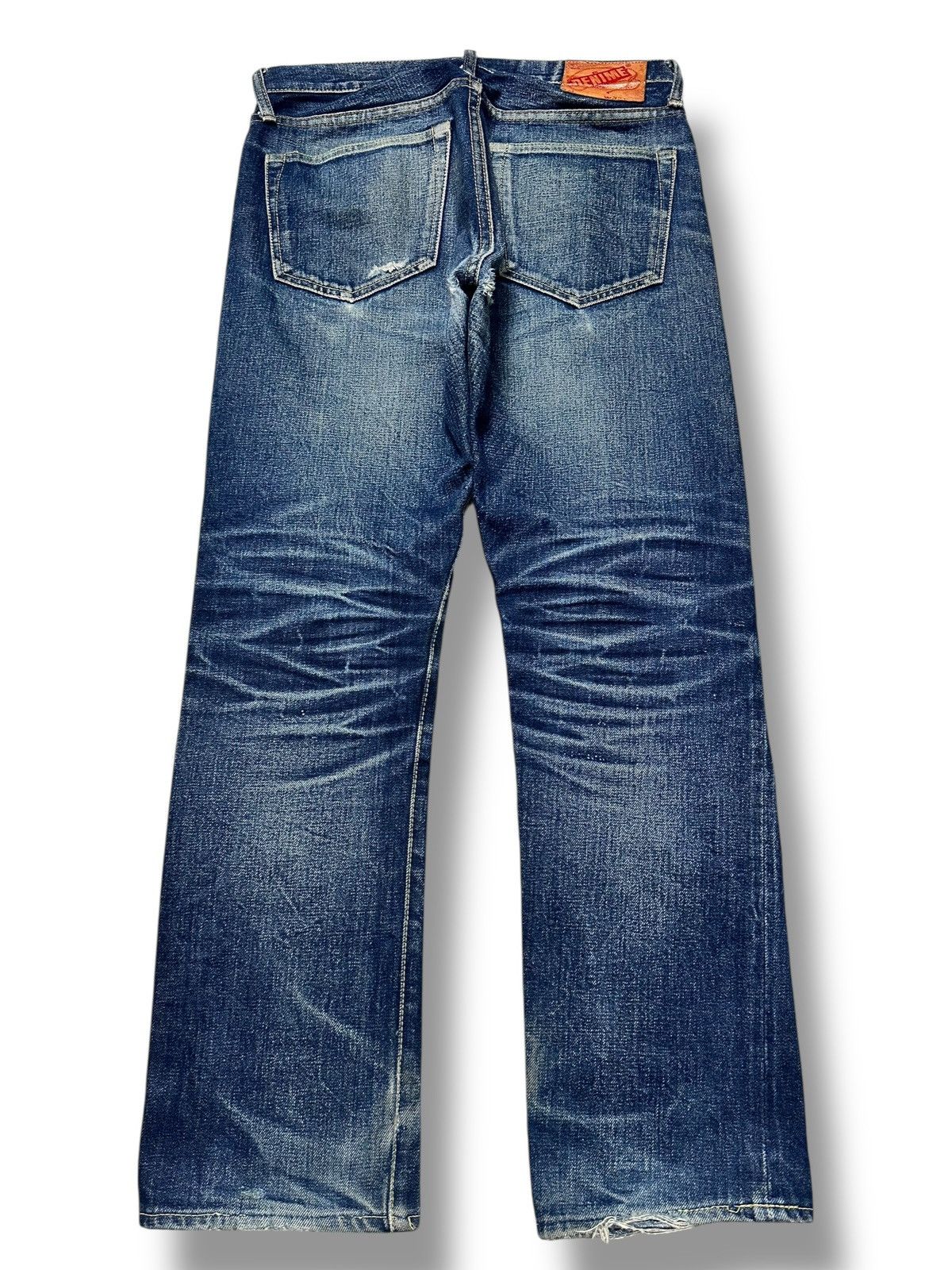 Denime Denime Vintage Selvedge Straight Loose With Faded Wash Size US 32 / EU 48 - 2 Thumbnail