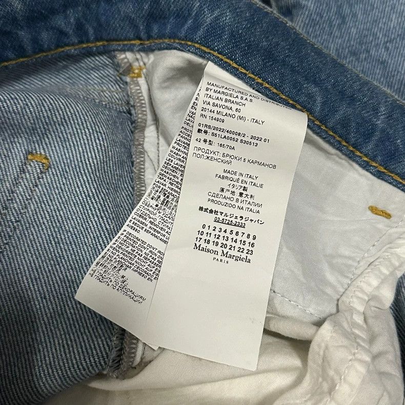 Maison Margiela Maison Margiela Deconstructed stitching low-waisted pockets Size 27" / US 4 / IT 40 - 6 Thumbnail