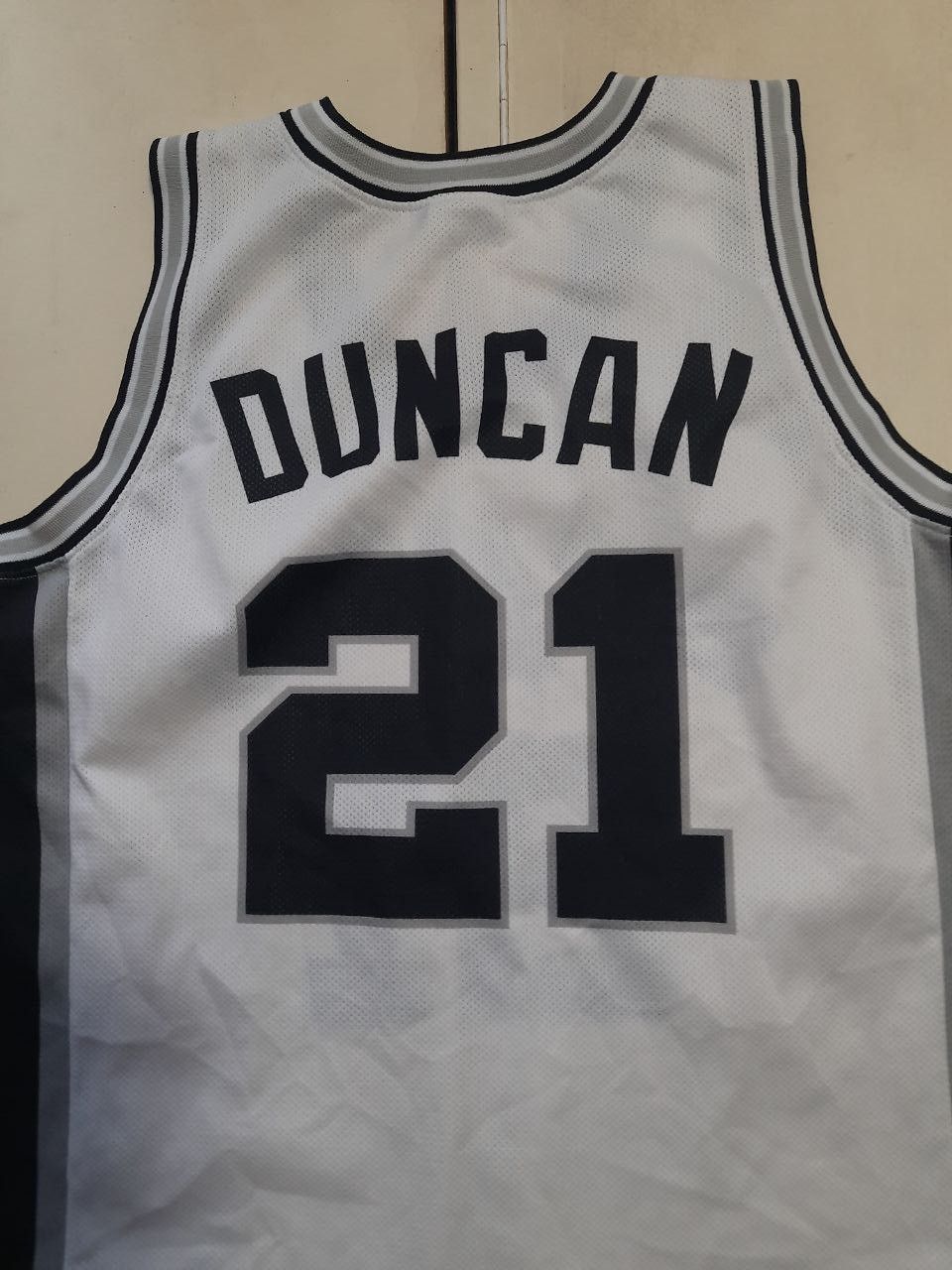 Champion × NBA Champion San Antonio Spurs Jersey #21 Duncan 1997-2000 Size US L / EU 52-54 / 3 - 10 Thumbnail