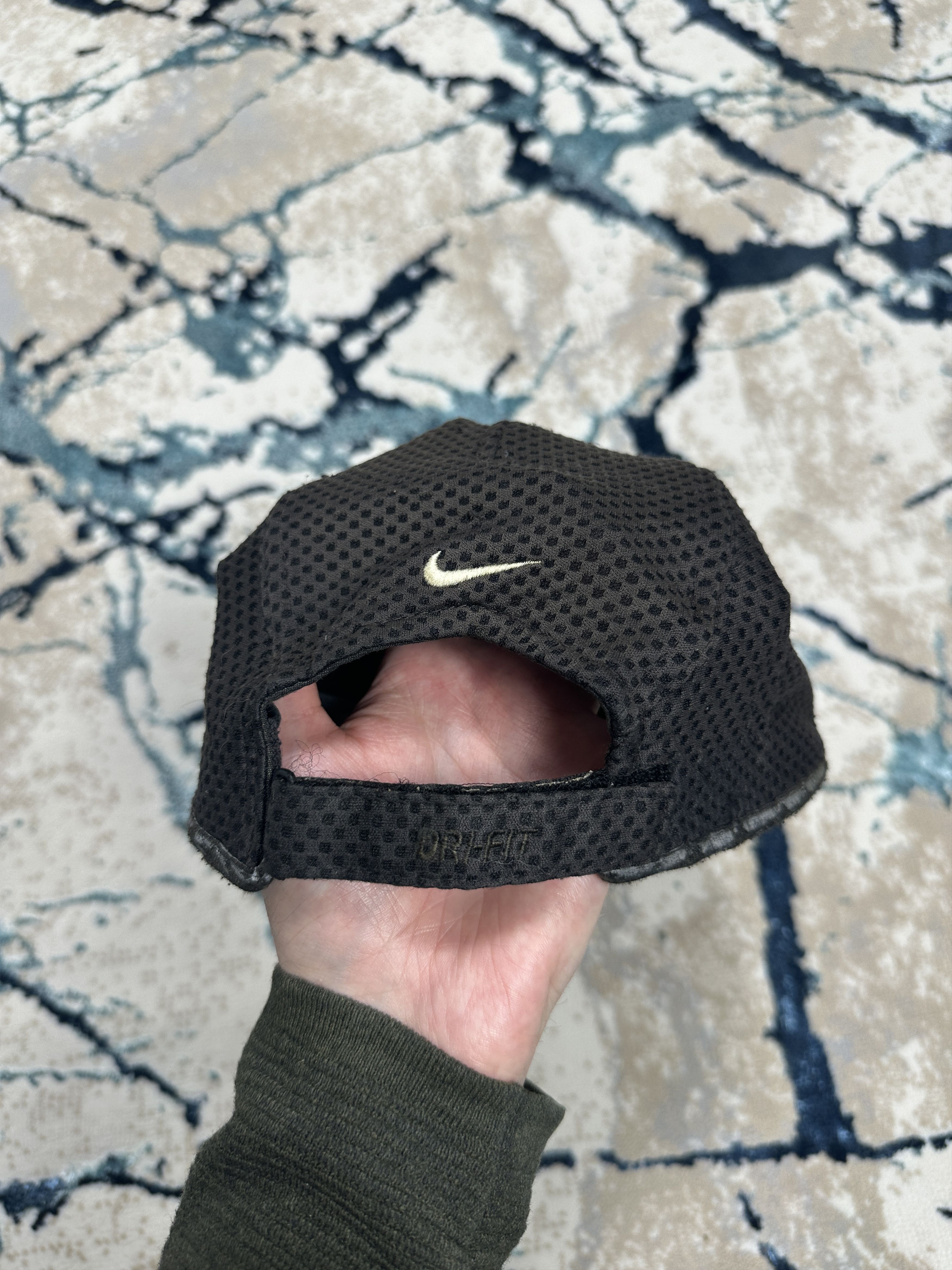 Nike × Vintage Nike 2000s Vintage Dri-Fit Mesh % Panel Running Cap Hat Size ONE SIZE - 3 Thumbnail