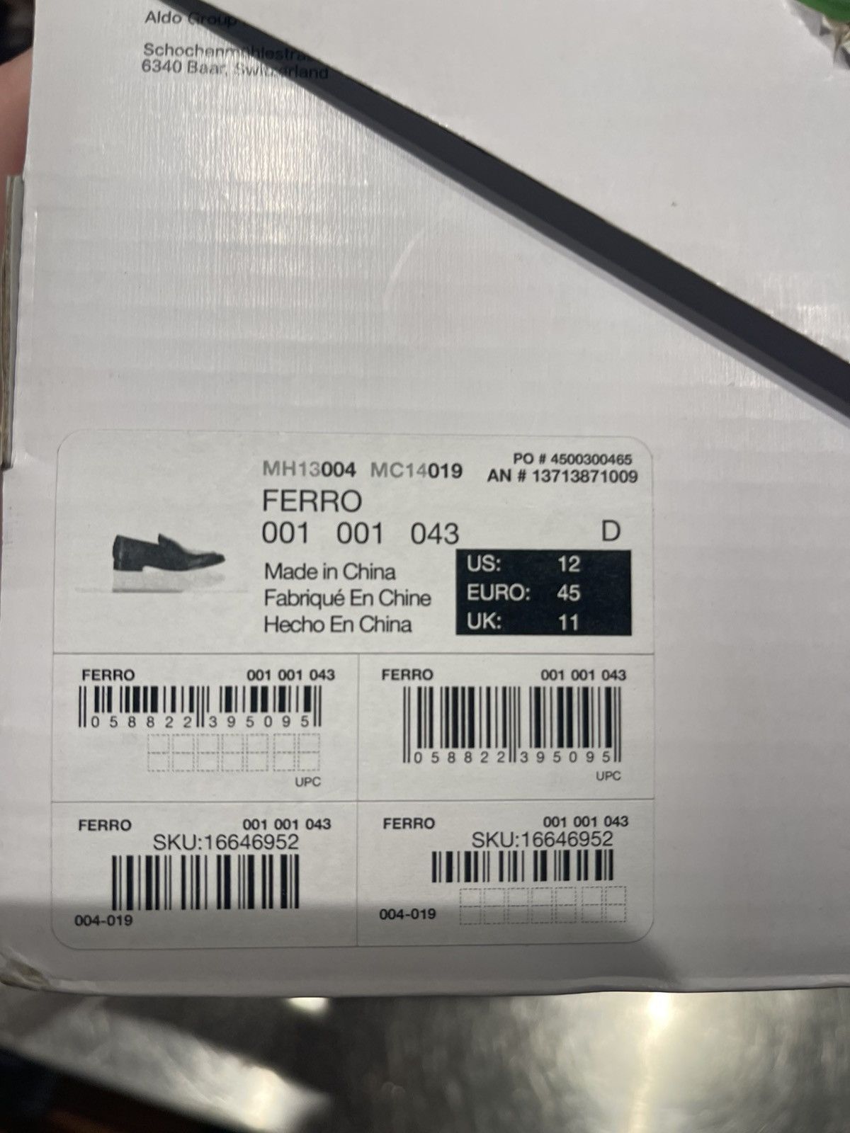 Aldo Aldo Black Loafer Size US 12 / EU 45 - 5 Thumbnail