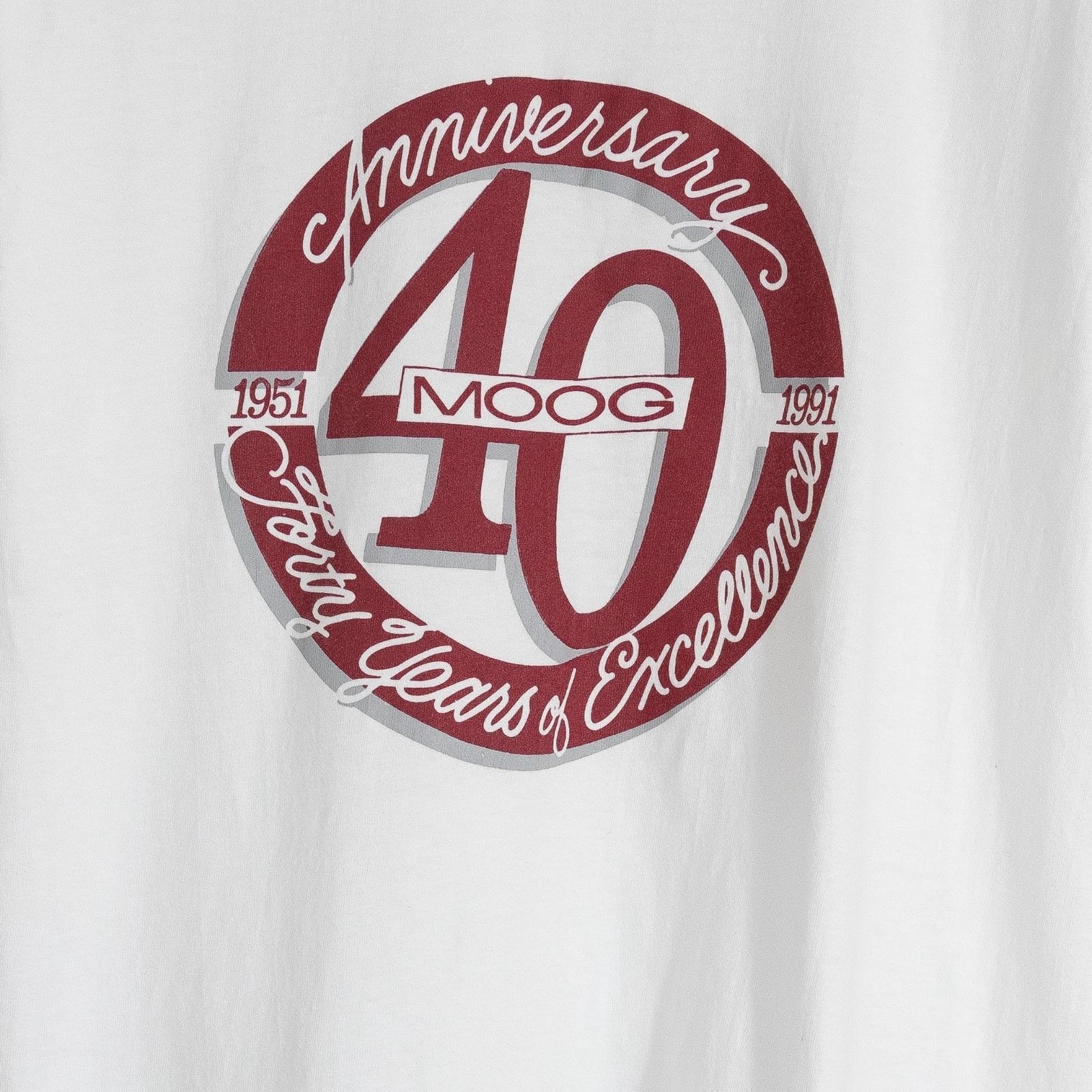 Vintage Vintage 90s Moog Inc Engineering T Shirt Large Single Stitch Size US L / EU 52-54 / 3 - 3 Thumbnail