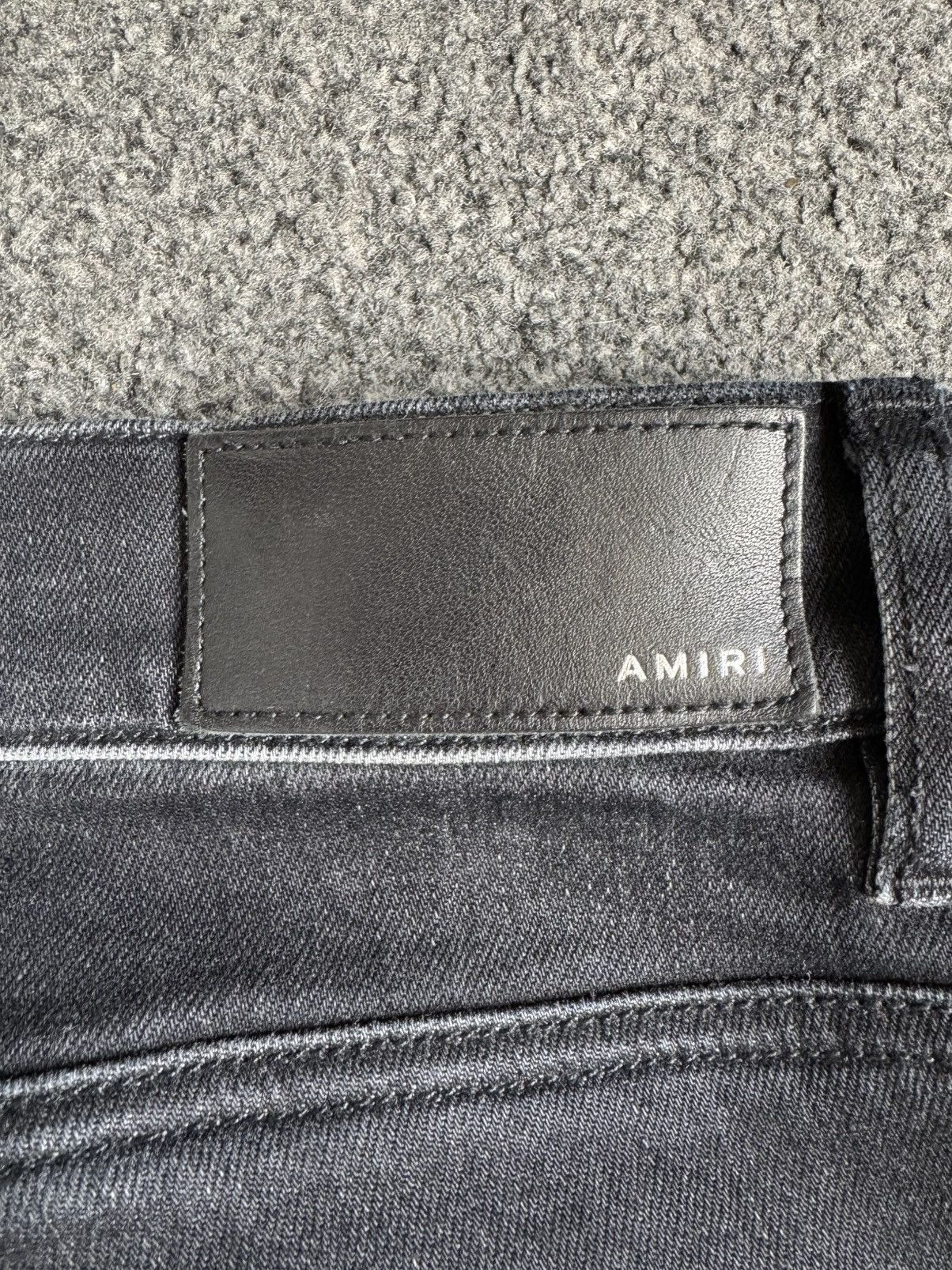 Amiri Amiri Aged Black Patchwork Art Jeans Size US 30 / EU 46 - 9 Thumbnail