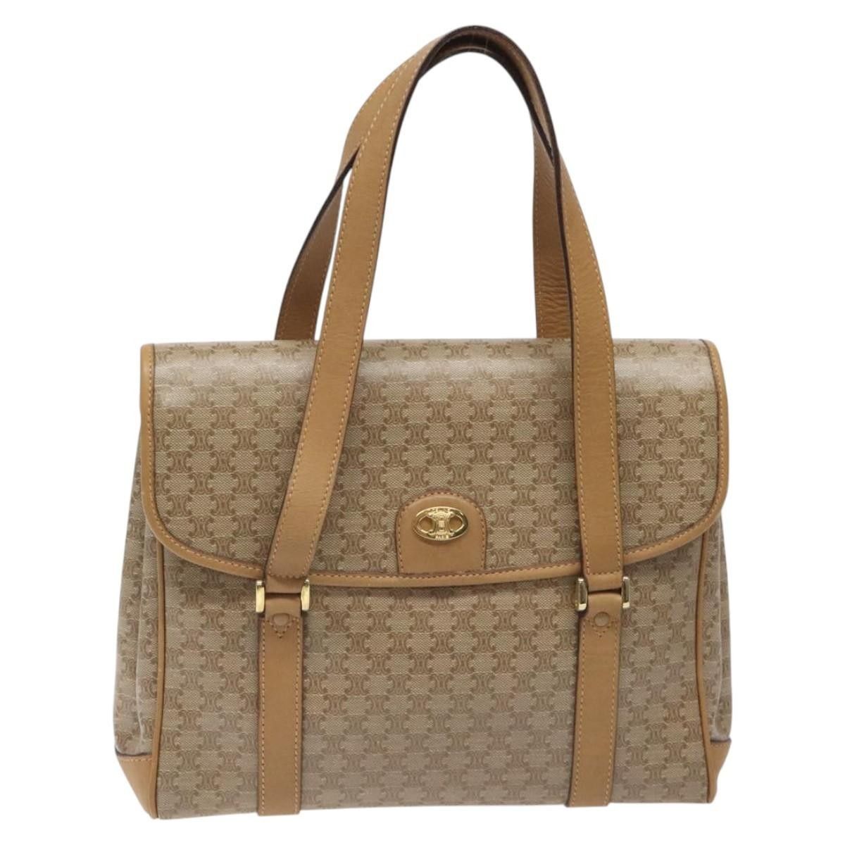 Celine Celine Vintage Macadam Handbag Canvas Size ONE SIZE - 1 Thumbnail