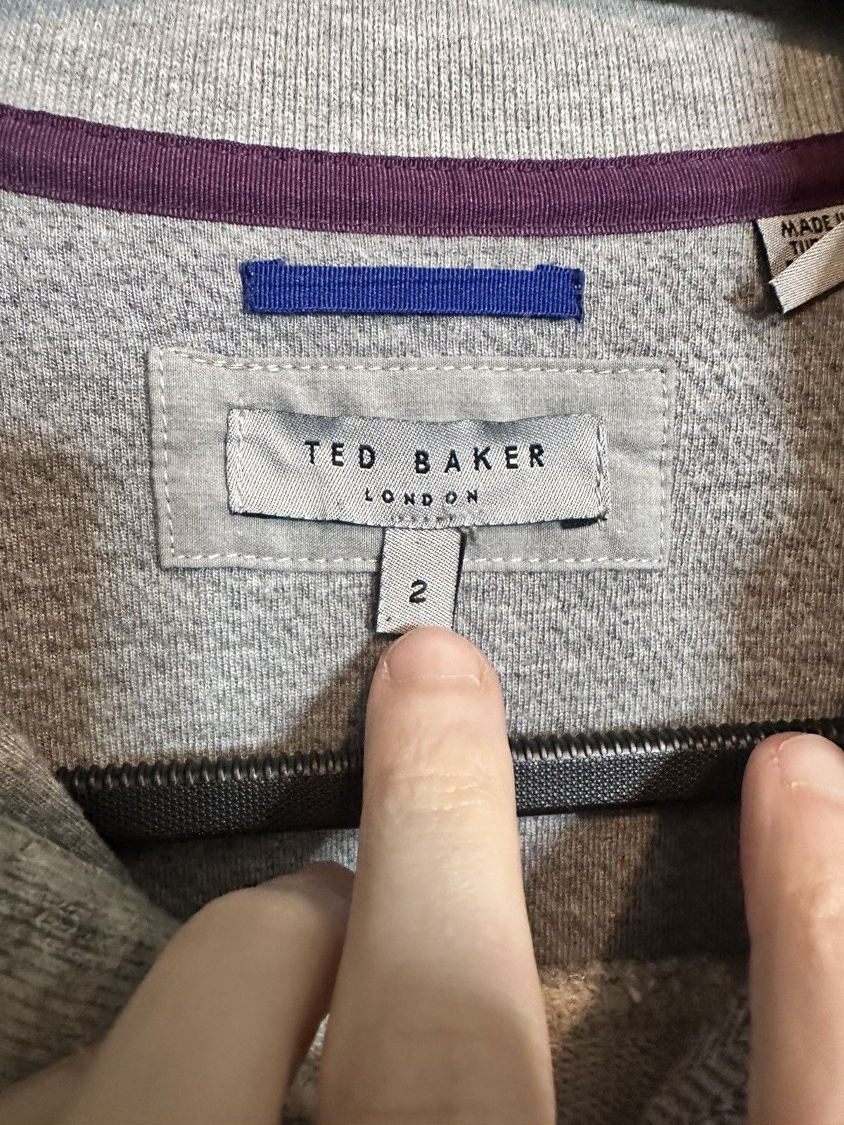 Ted Baker Fuzzy wool multi-panel sweatshirt / sweater Size US XS / EU 42 / 0 - 9 Thumbnail