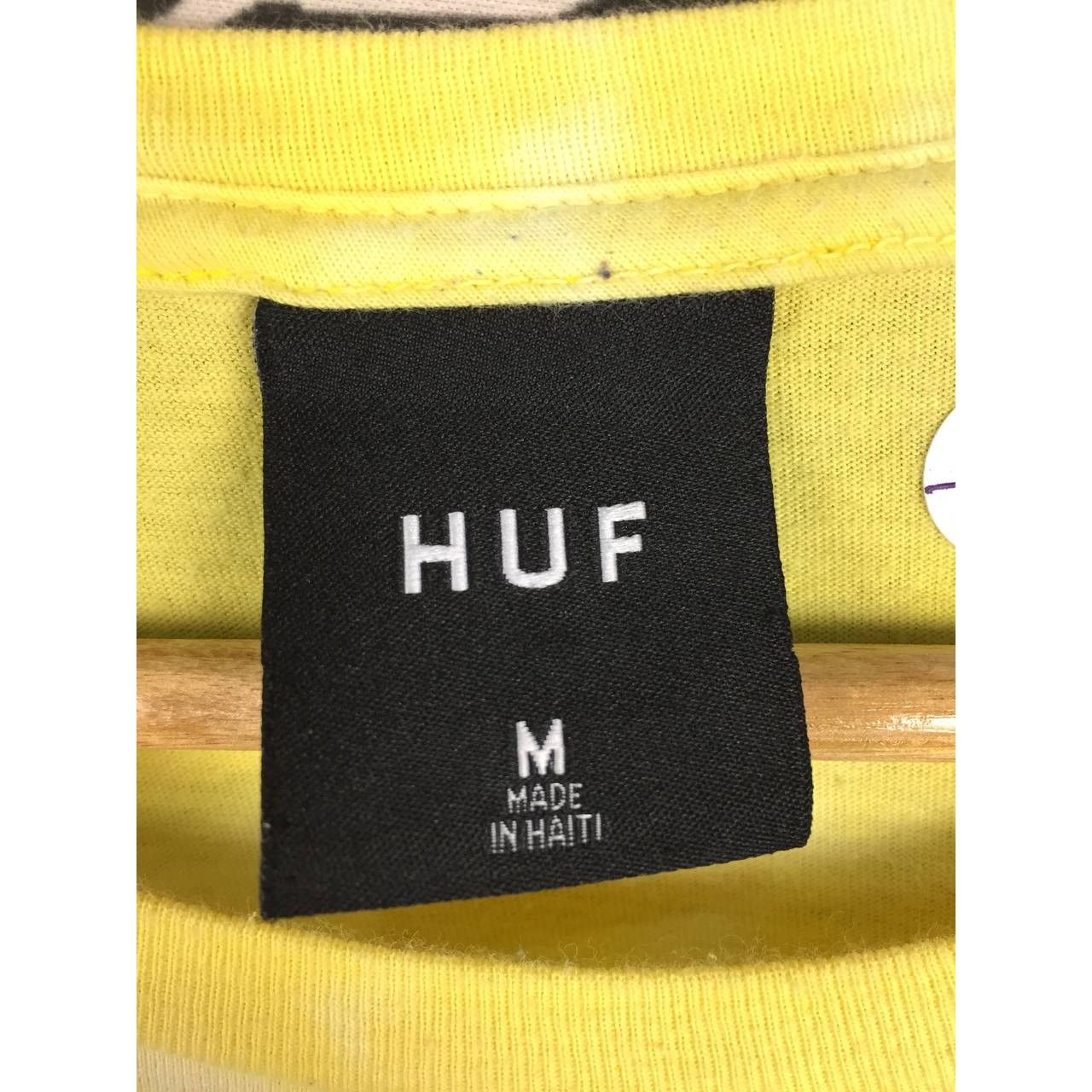 Huf HUF Worldwide Don't Even Trip Tie Dye Hippies Skate Tee Size US M / EU 48-50 / 2 - 8 Thumbnail