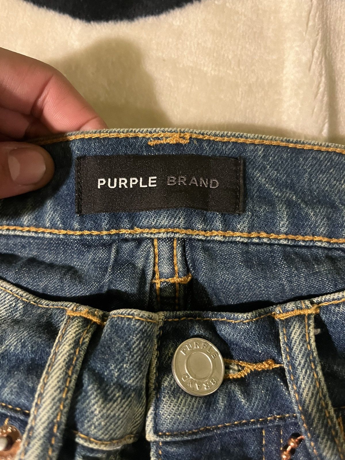 Purple Brand PURPLE BRAND Mid indigo Skinny jeans Size US 28 / EU 44 - 5 Thumbnail