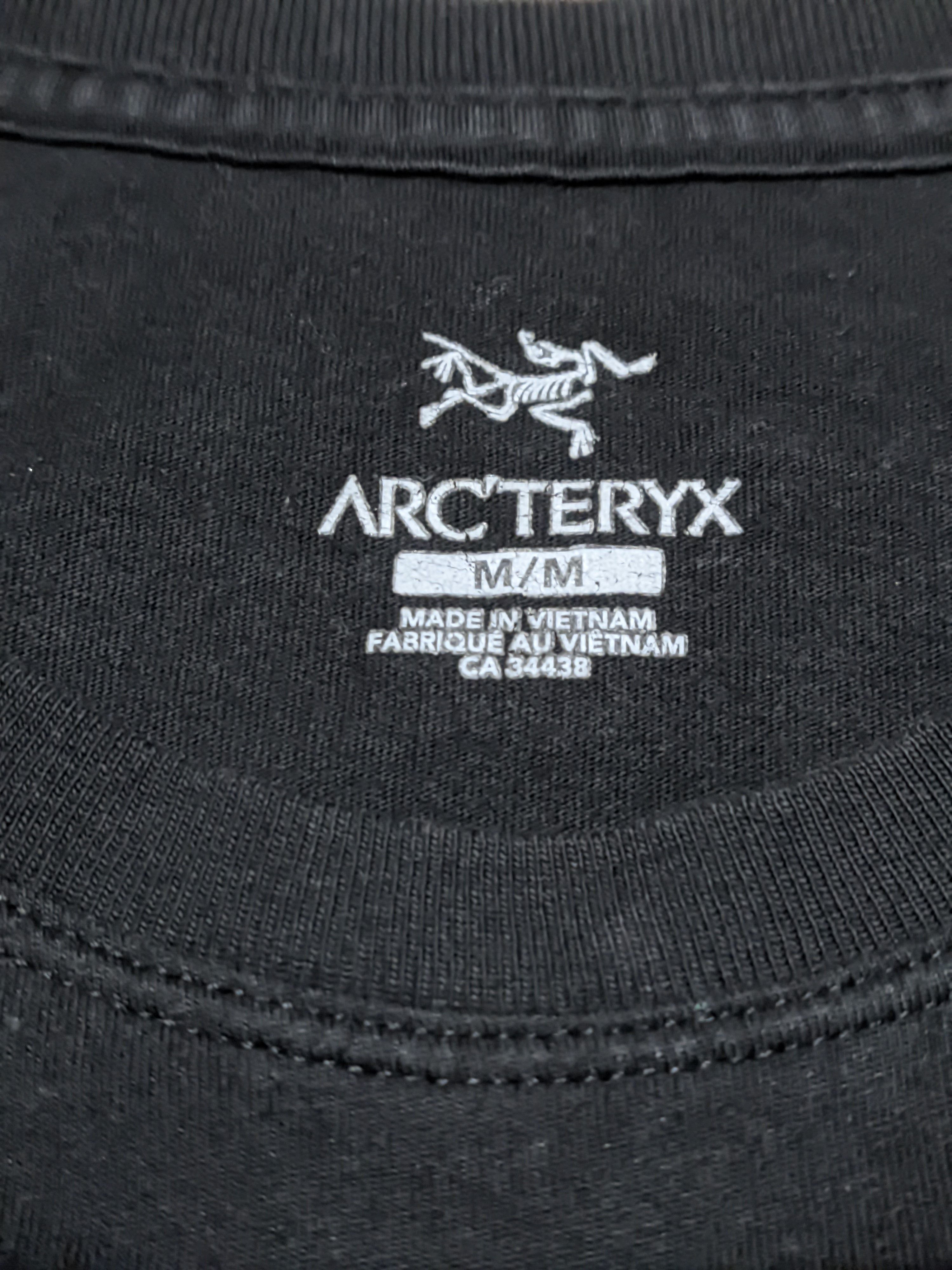 Arc'teryx Arc'teryx Black Tshirts Big Spell Out Size US M / EU 48-50 / 2 - 6 Thumbnail