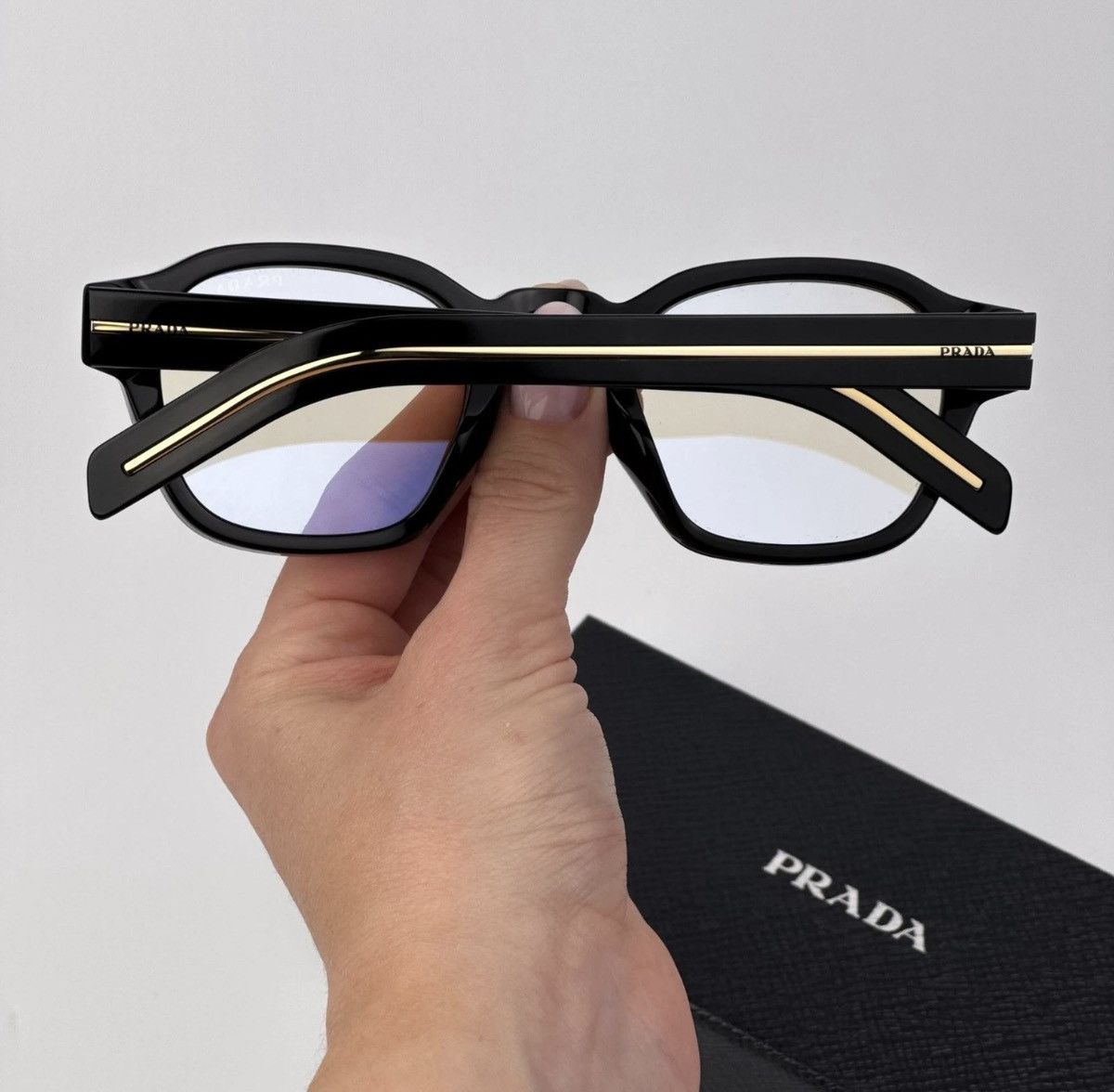 Prada Prada sunglasses PR A16S 16K60K clear blue light filter Size ONE SIZE - 6 Thumbnail