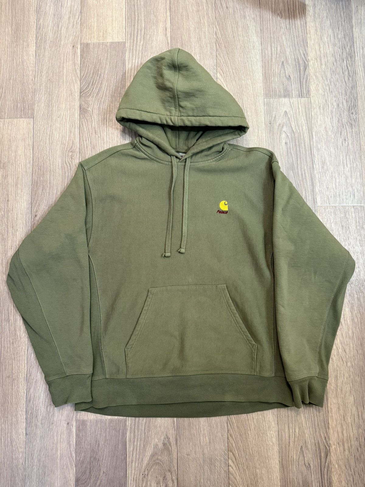 Carhartt × Palace Palace x Carhartt WIP Hoodie Dollar Green Size US L / EU 52-54 / 3 - 2 Thumbnail