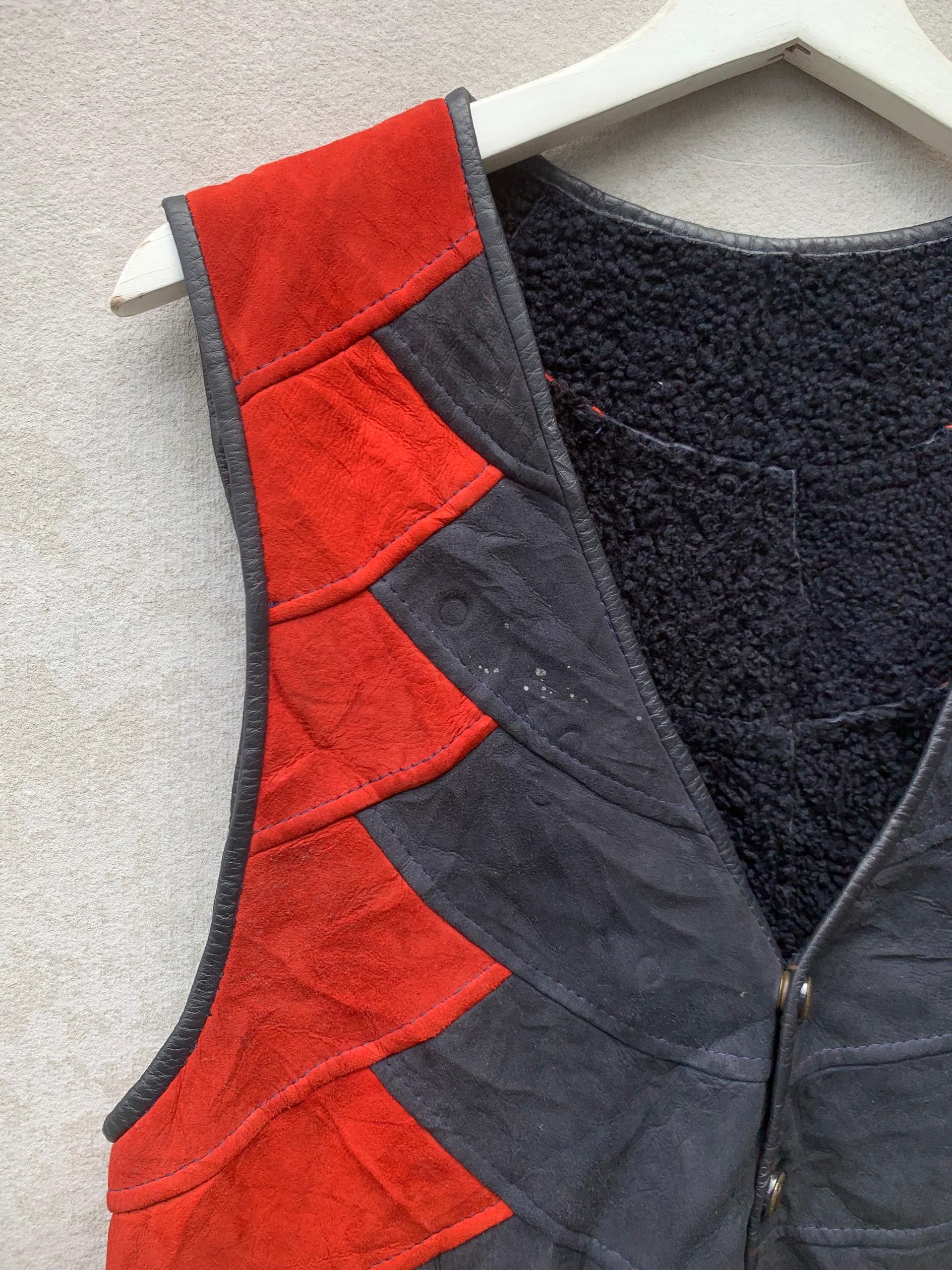 Vintage Vintage MALUBEL Australia Leather Vest Size US M / EU 48-50 / 2 - 9 Thumbnail