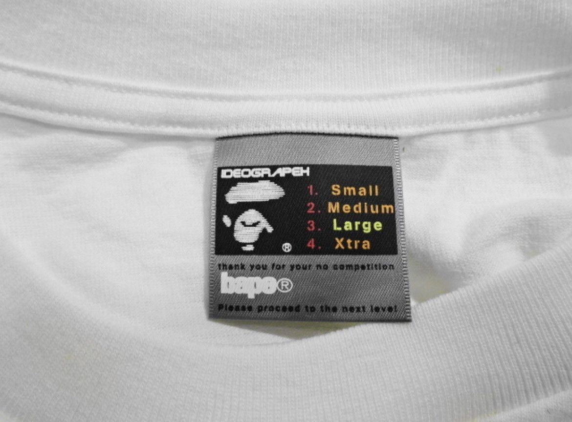 Bape VERY RARE OG A BATHING APE X NIGO HAND PRINTED TEE Size US L / EU 52-54 / 3 - 4 Thumbnail